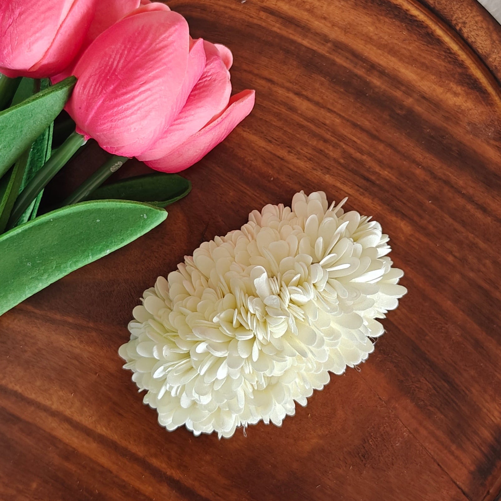 Handcrafted Jasmine Flower Hair Clip