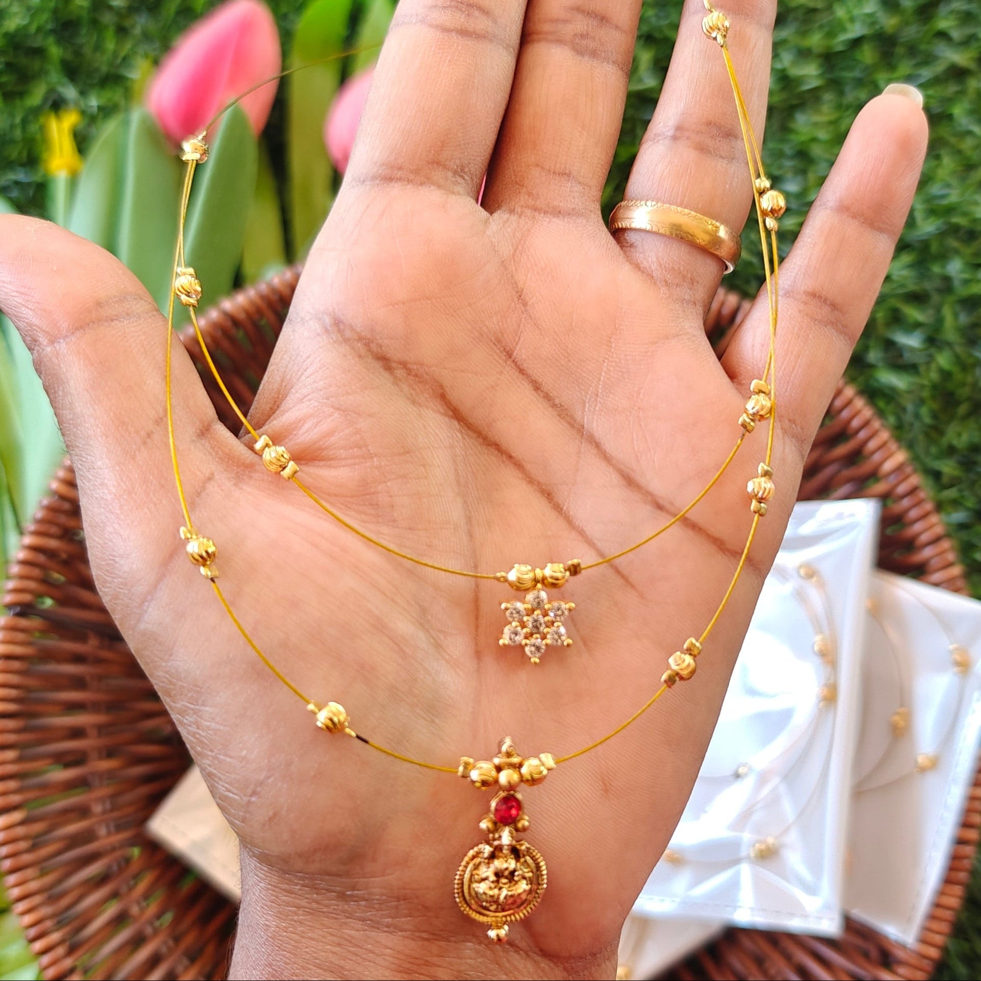 Premium Doouble Layer Invisible Chain Collection