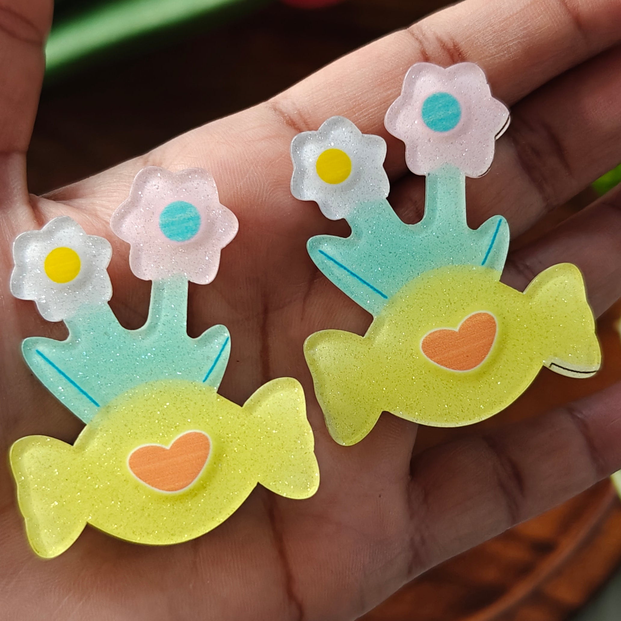 Cute Resin Hair Clip