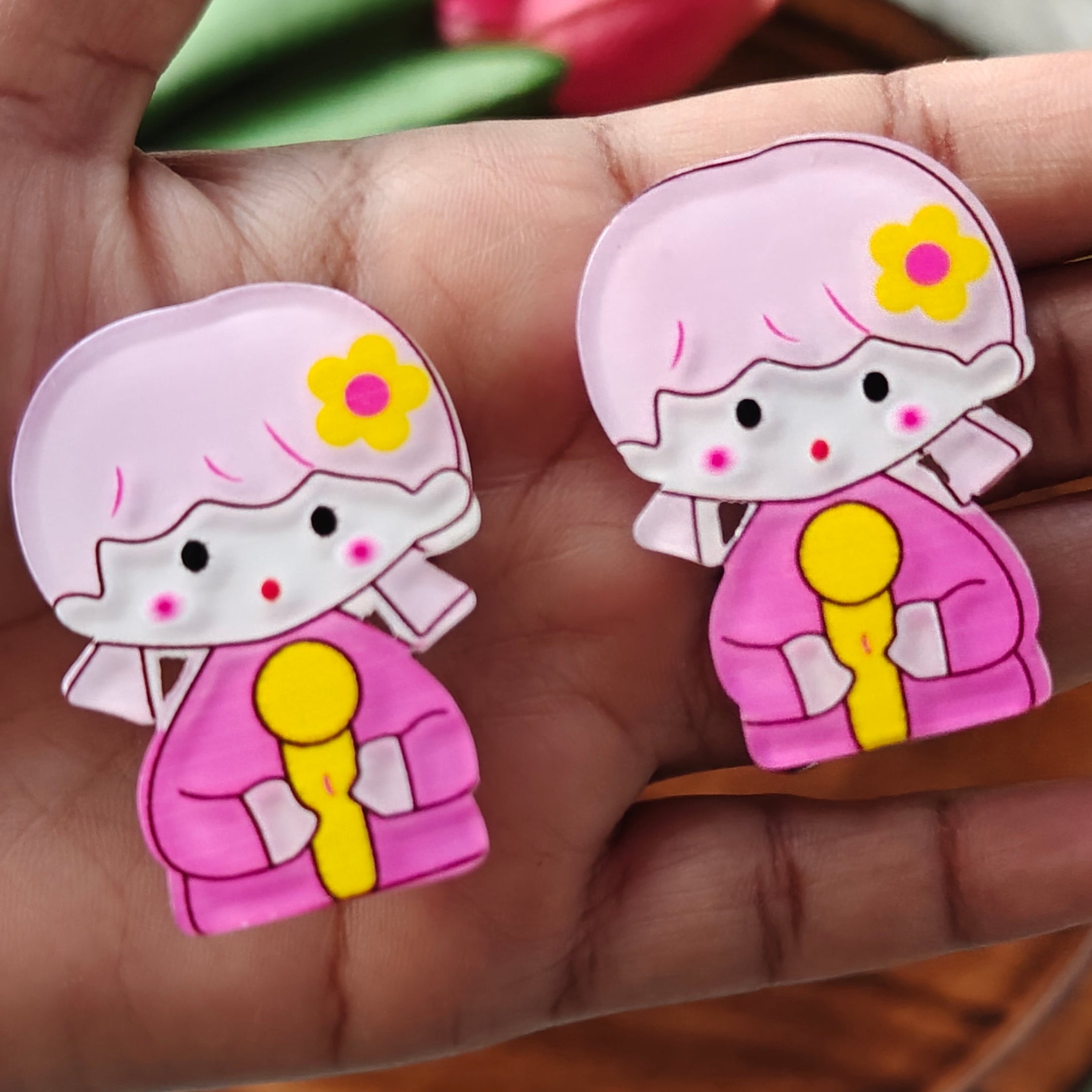 Cute Resin Hair Clip