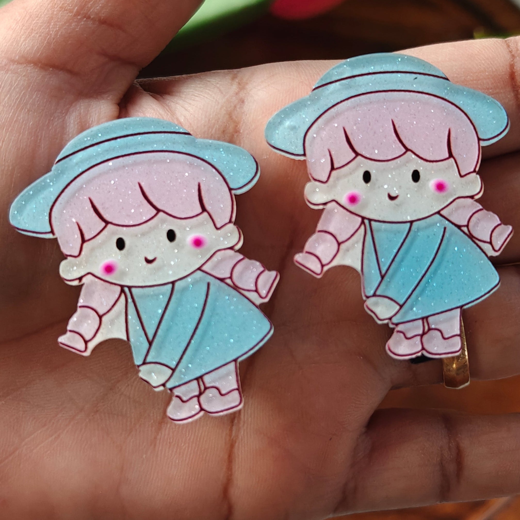 Cute Resin Hair Clip