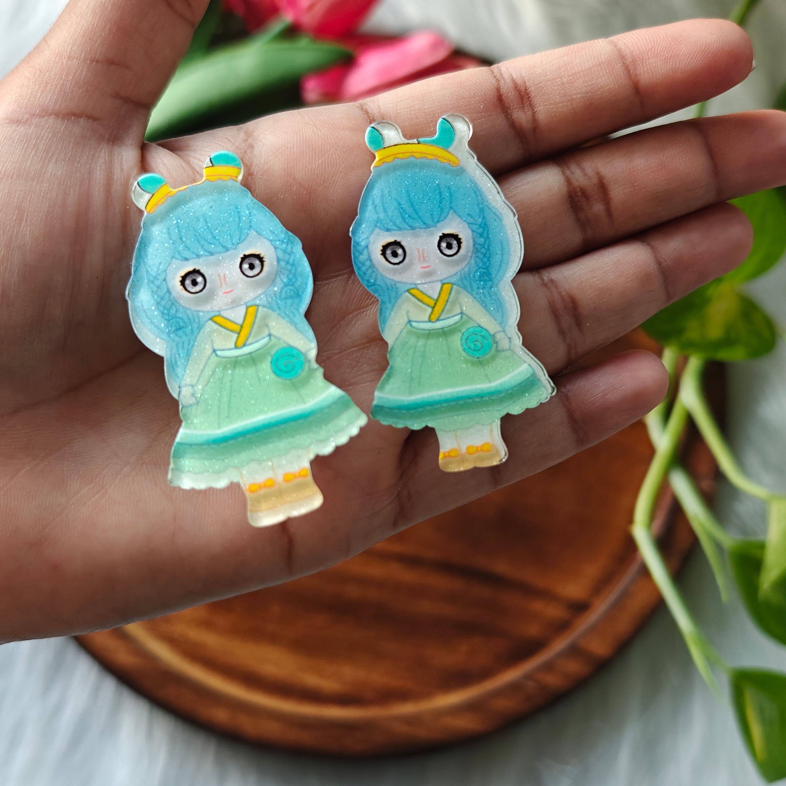 Cute Resin Hair Clip