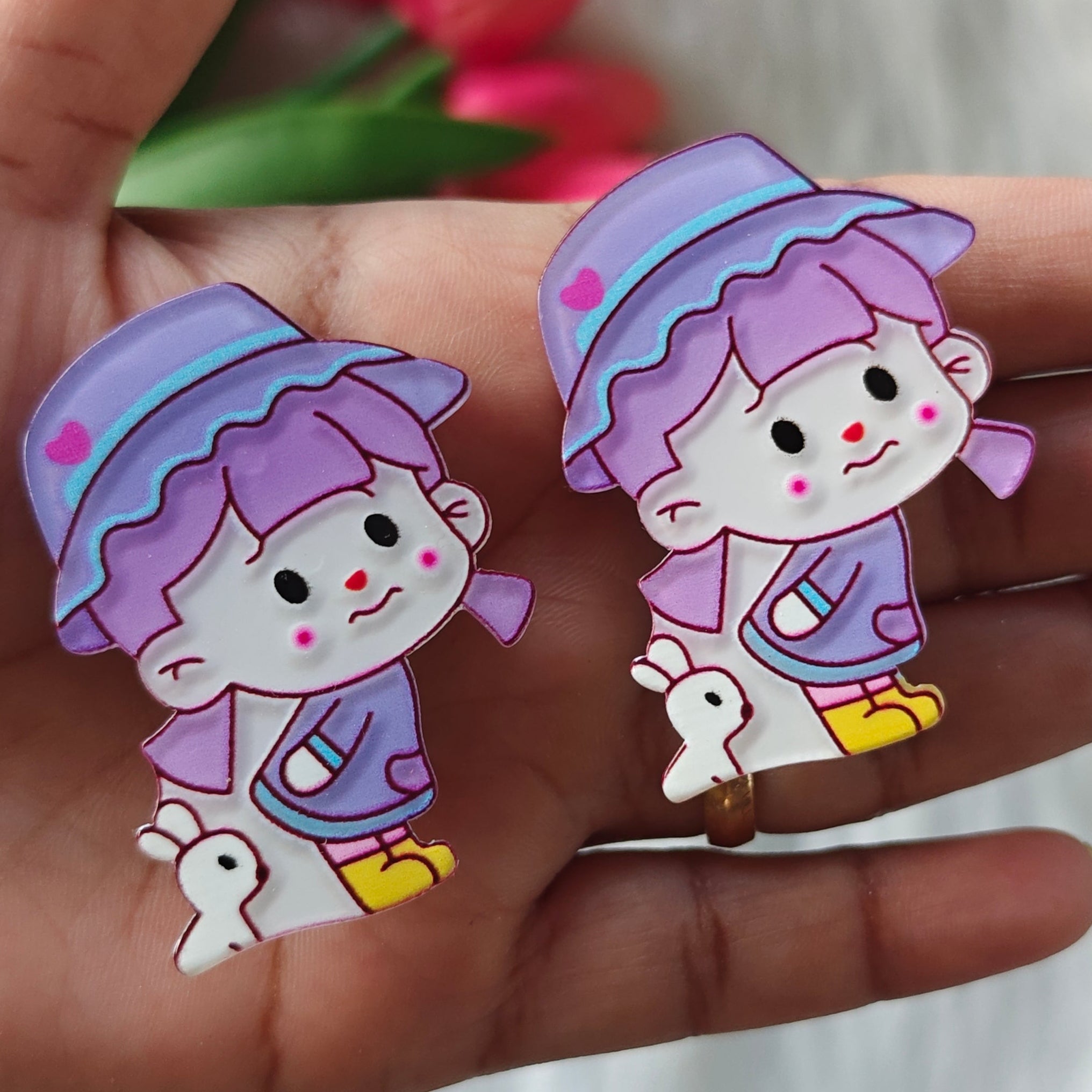 Cute Resin Hair Clip