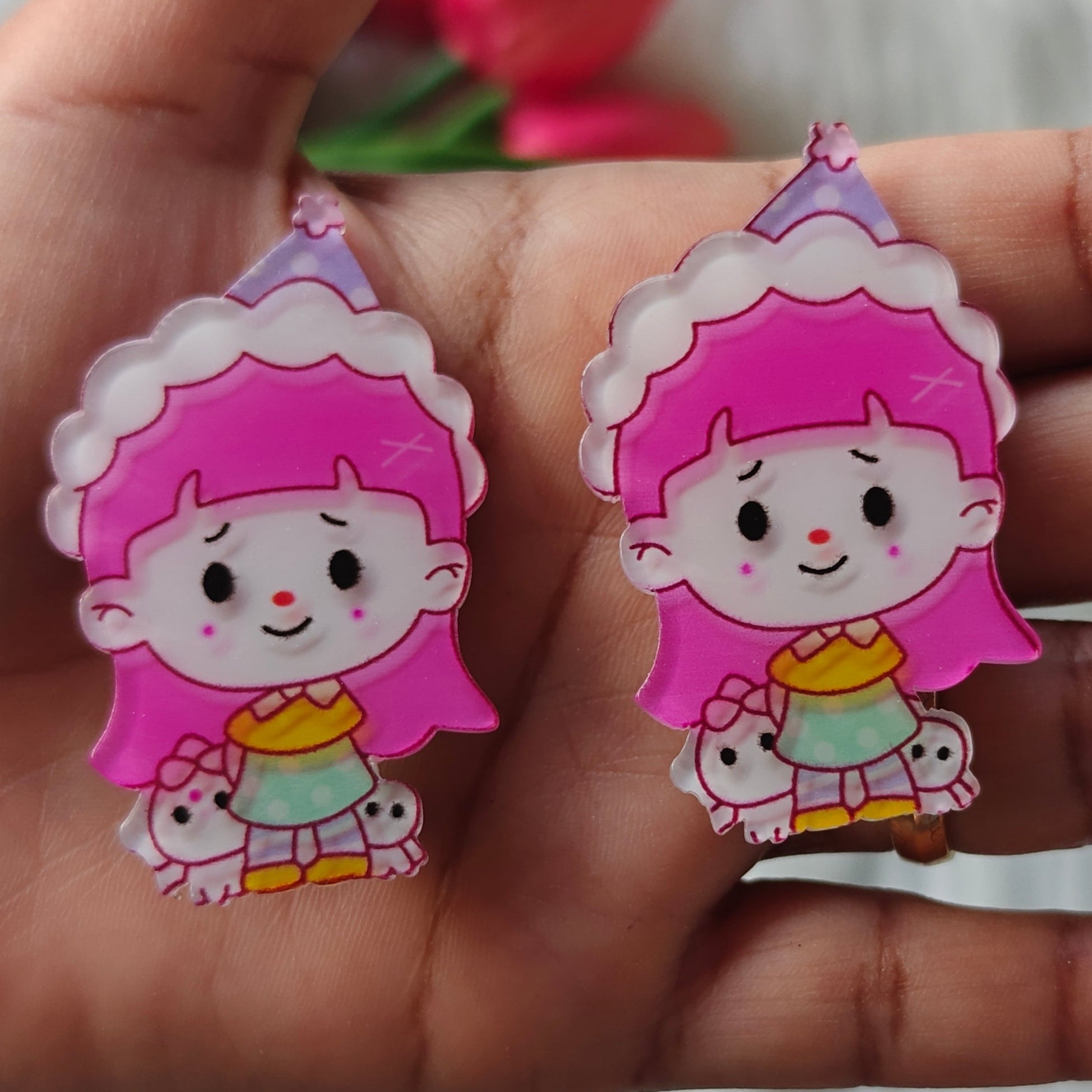 Cute Resin Hair Clip