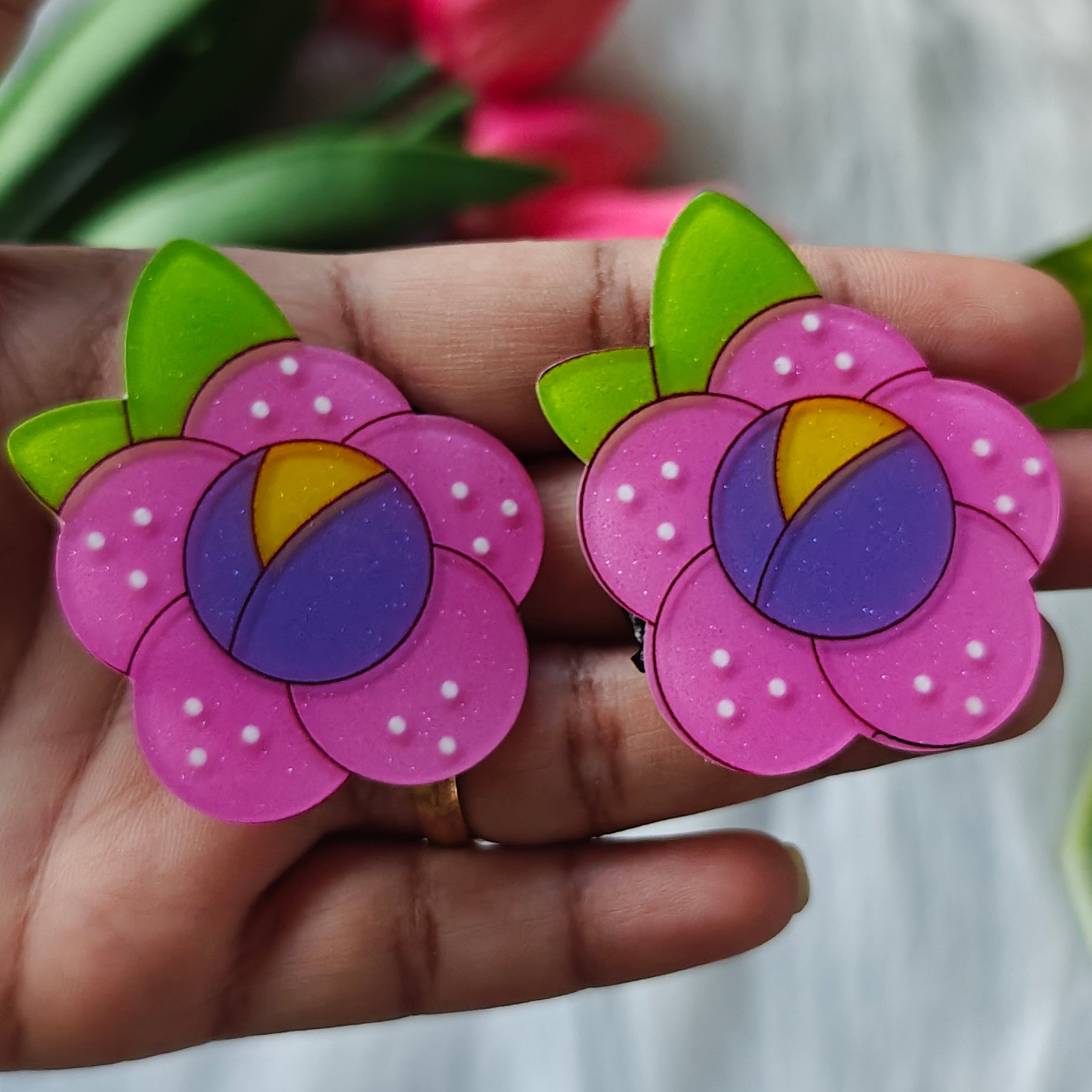 Cute Resin Hair Clip