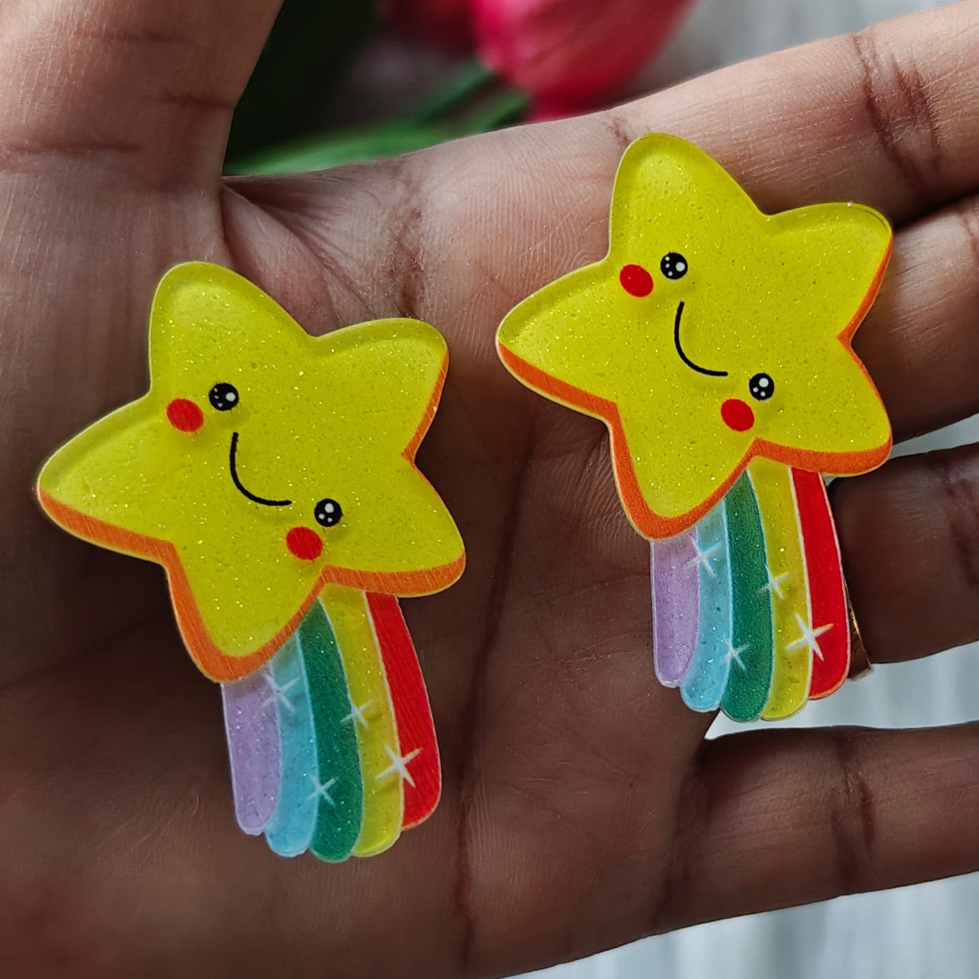 Cute Resin Hair Clip