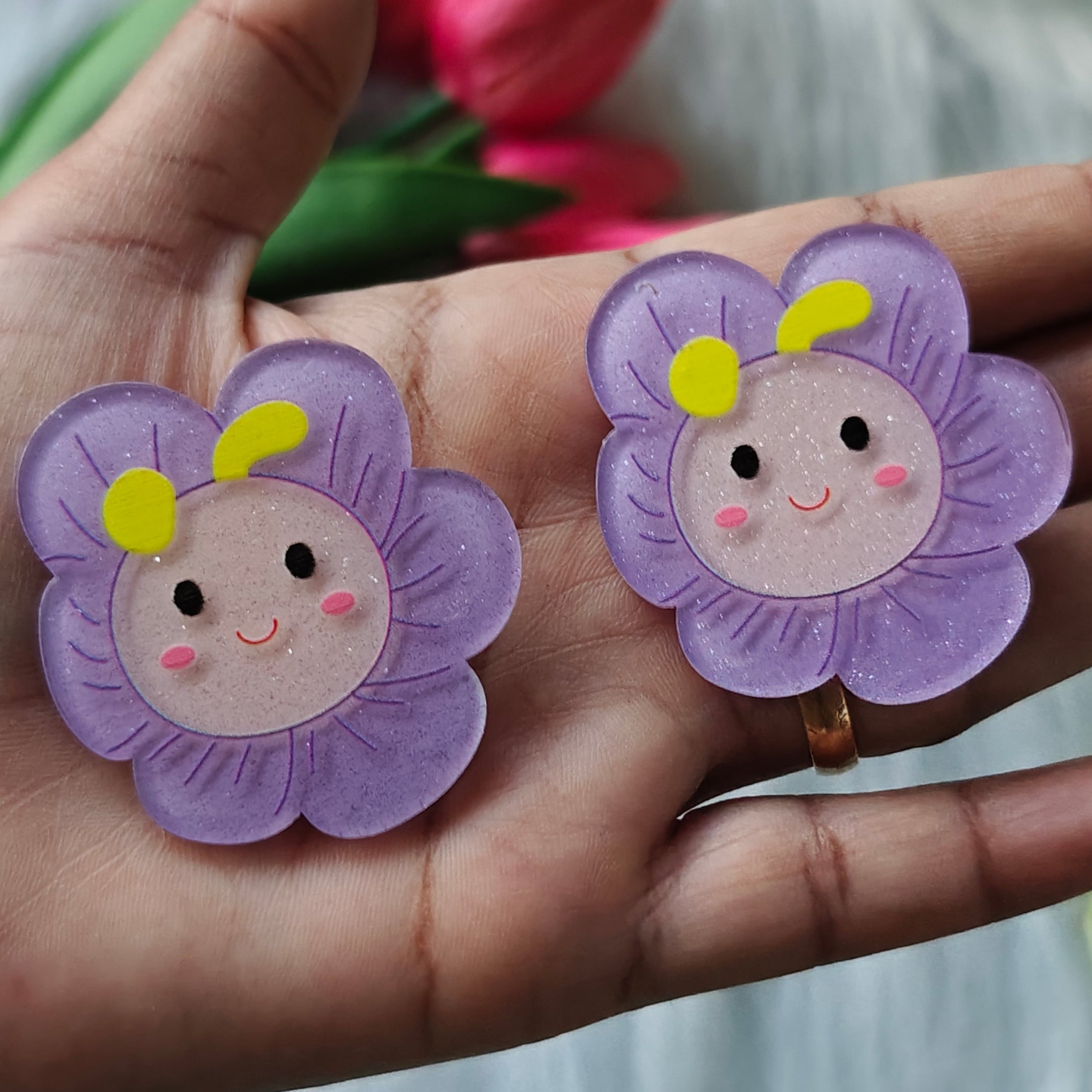 Cute Resin Hair Clip