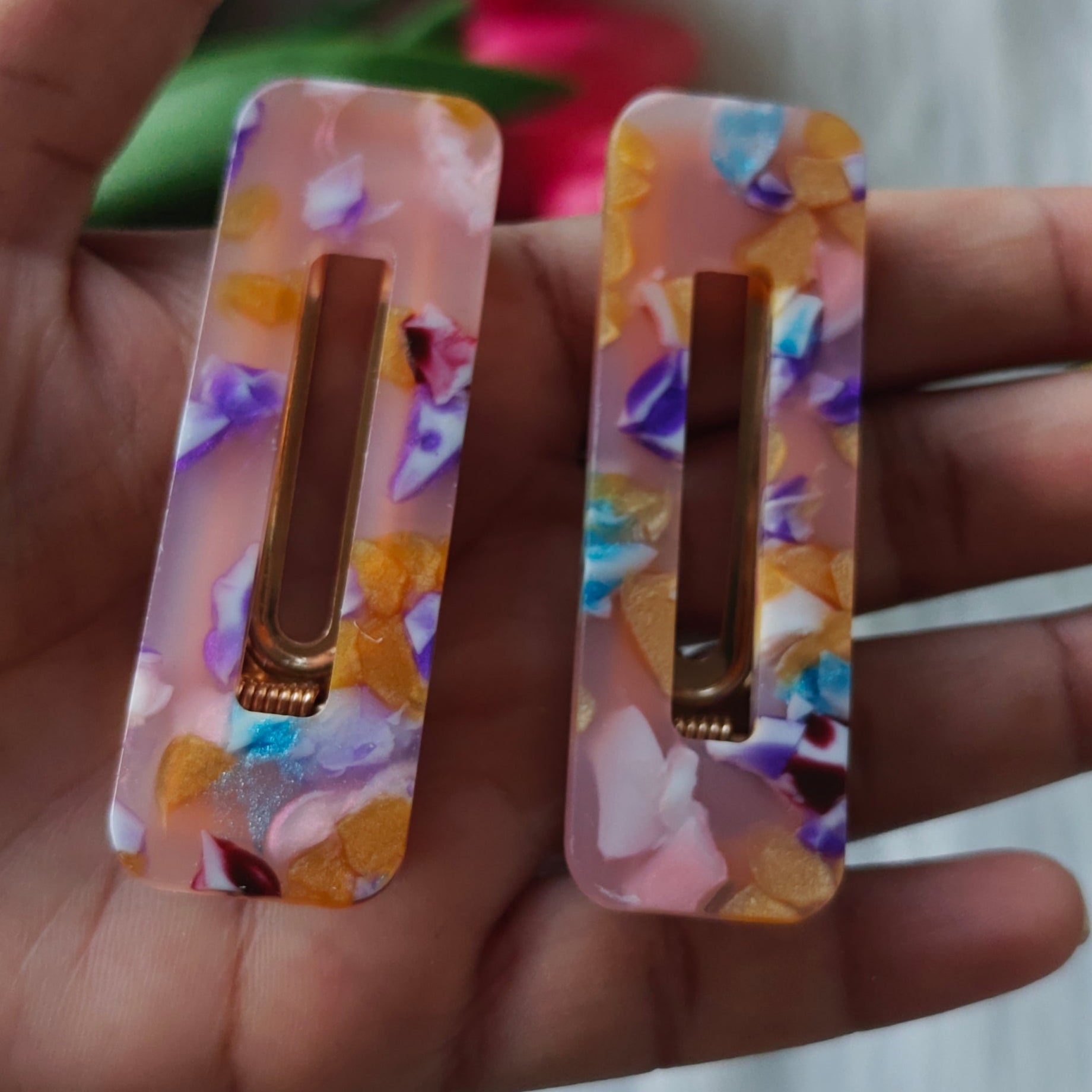 Cute Printed Snap Clip