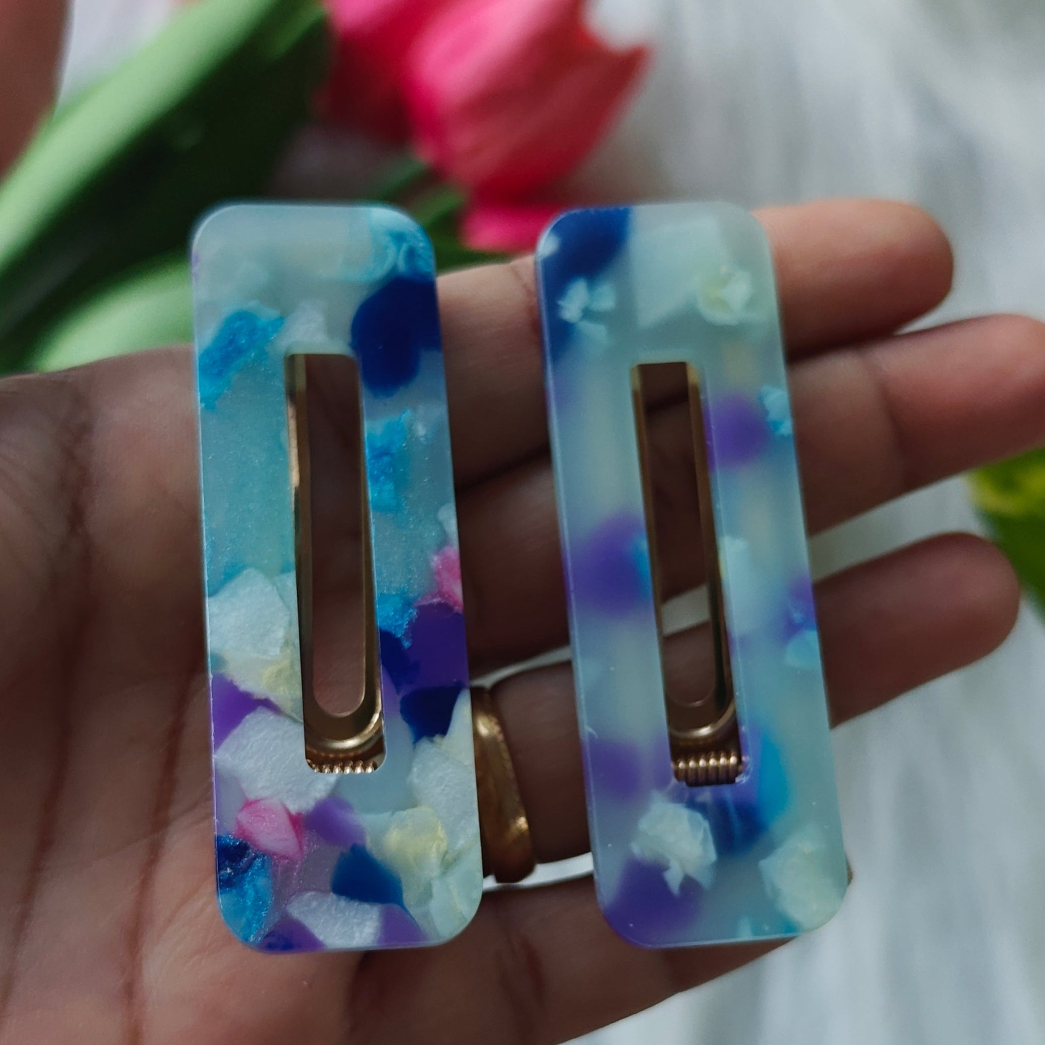 Cute Printed Snap Clip