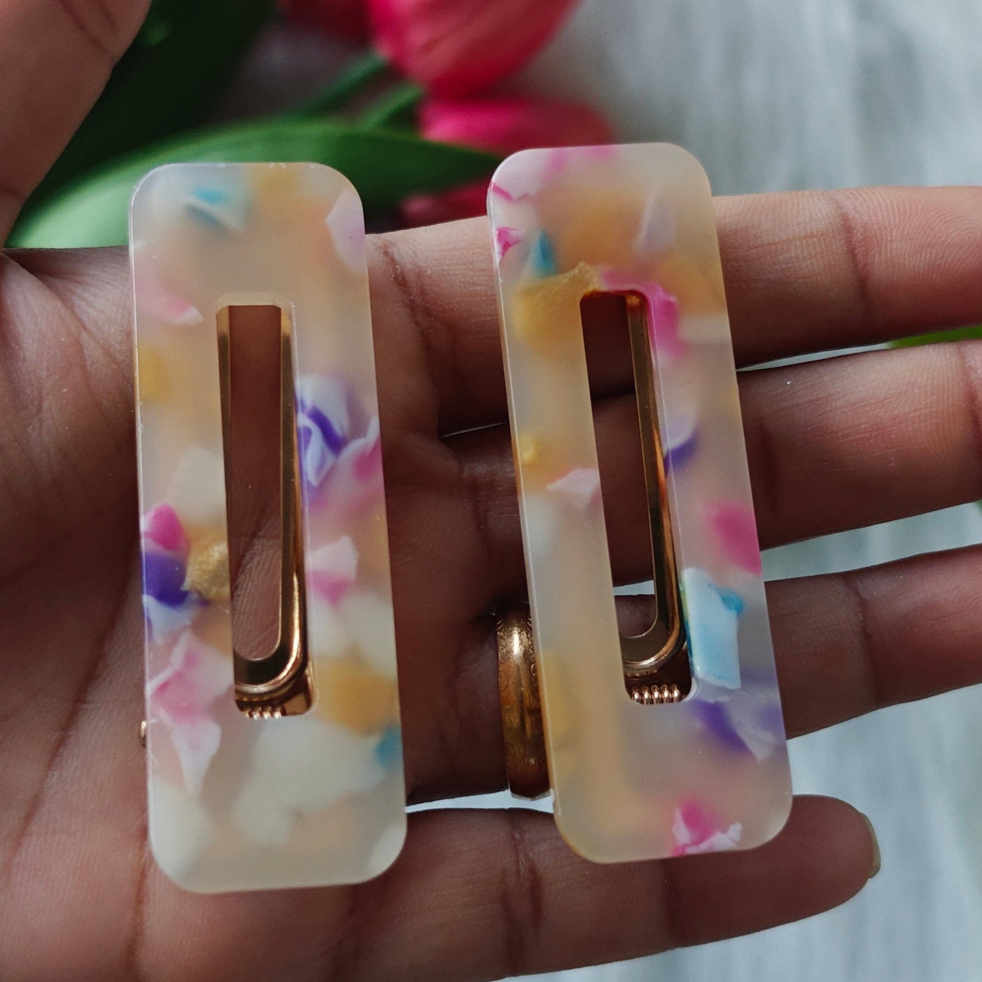 Cute Printed Snap Clip