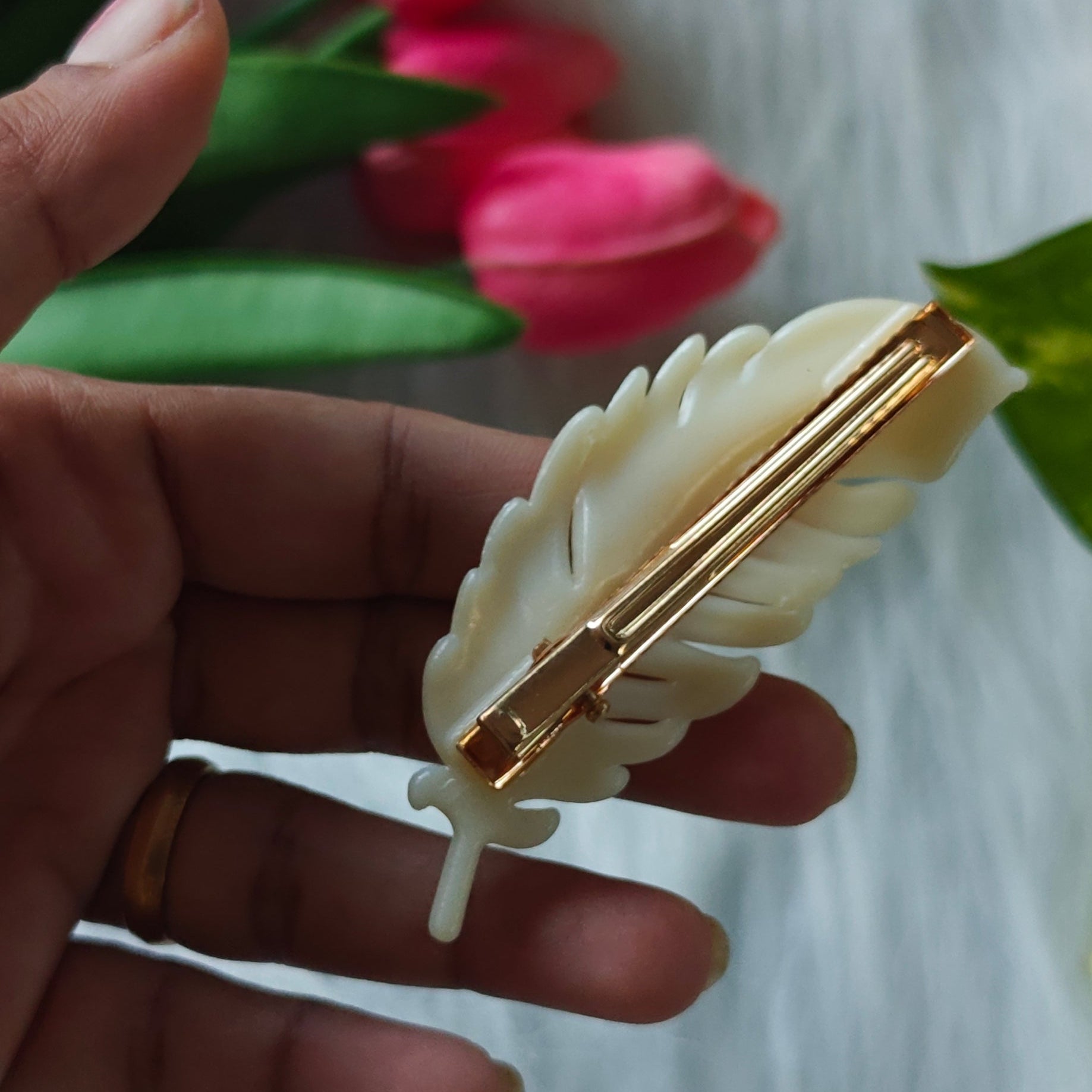 Feather Hair Clip