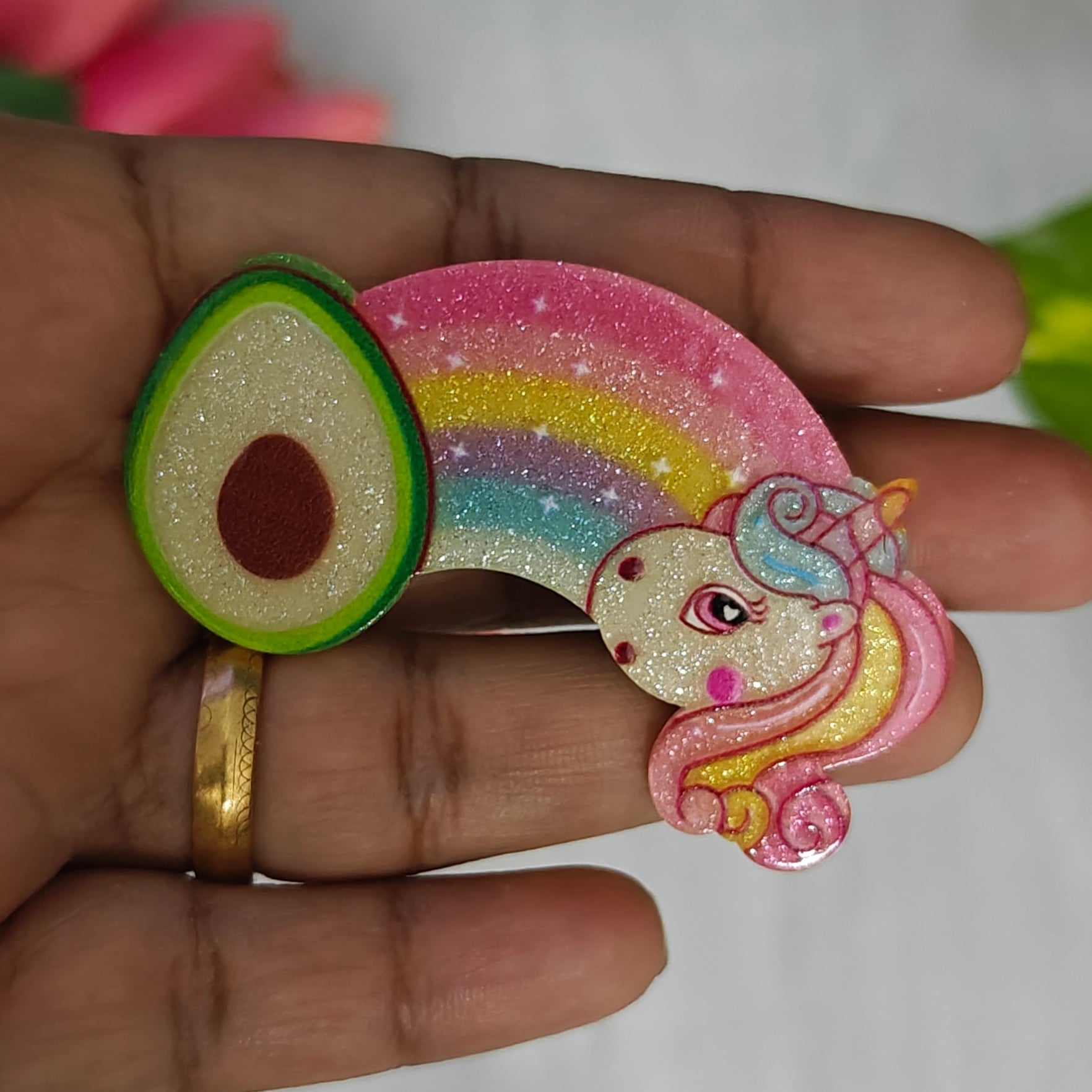 Cute Resin Hair Clip