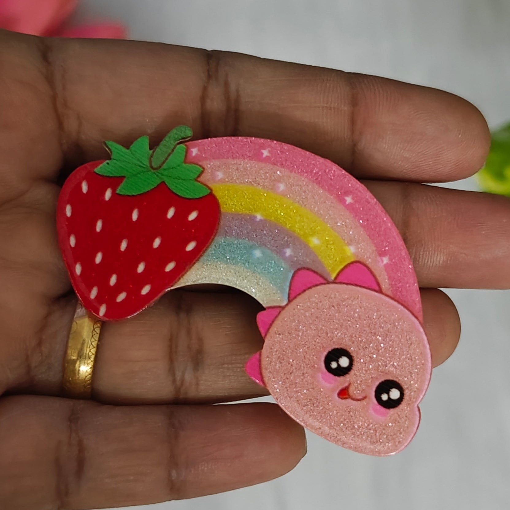 Cute Resin Hair Clip