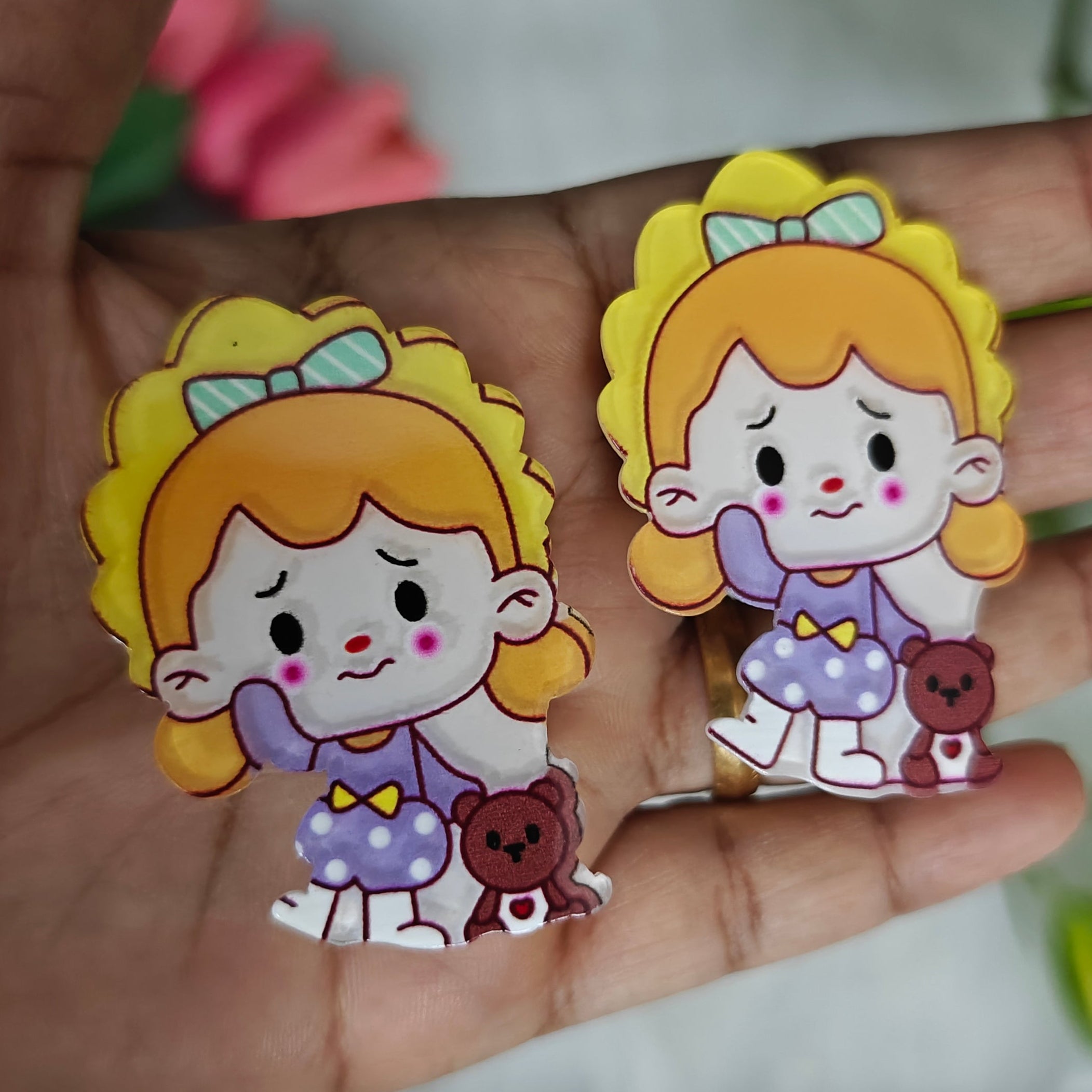 Cute Resin Hair Clip