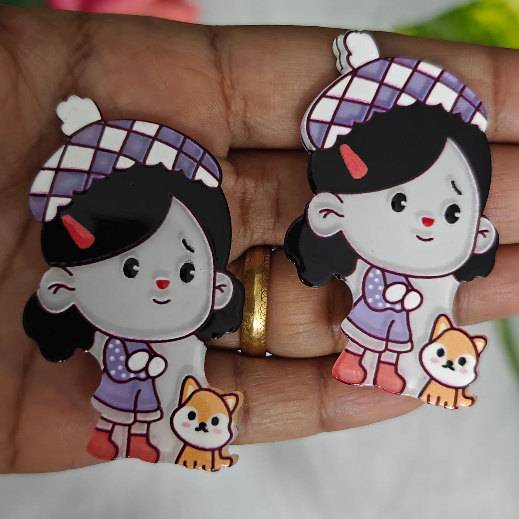 Cute Resin Hair Clip