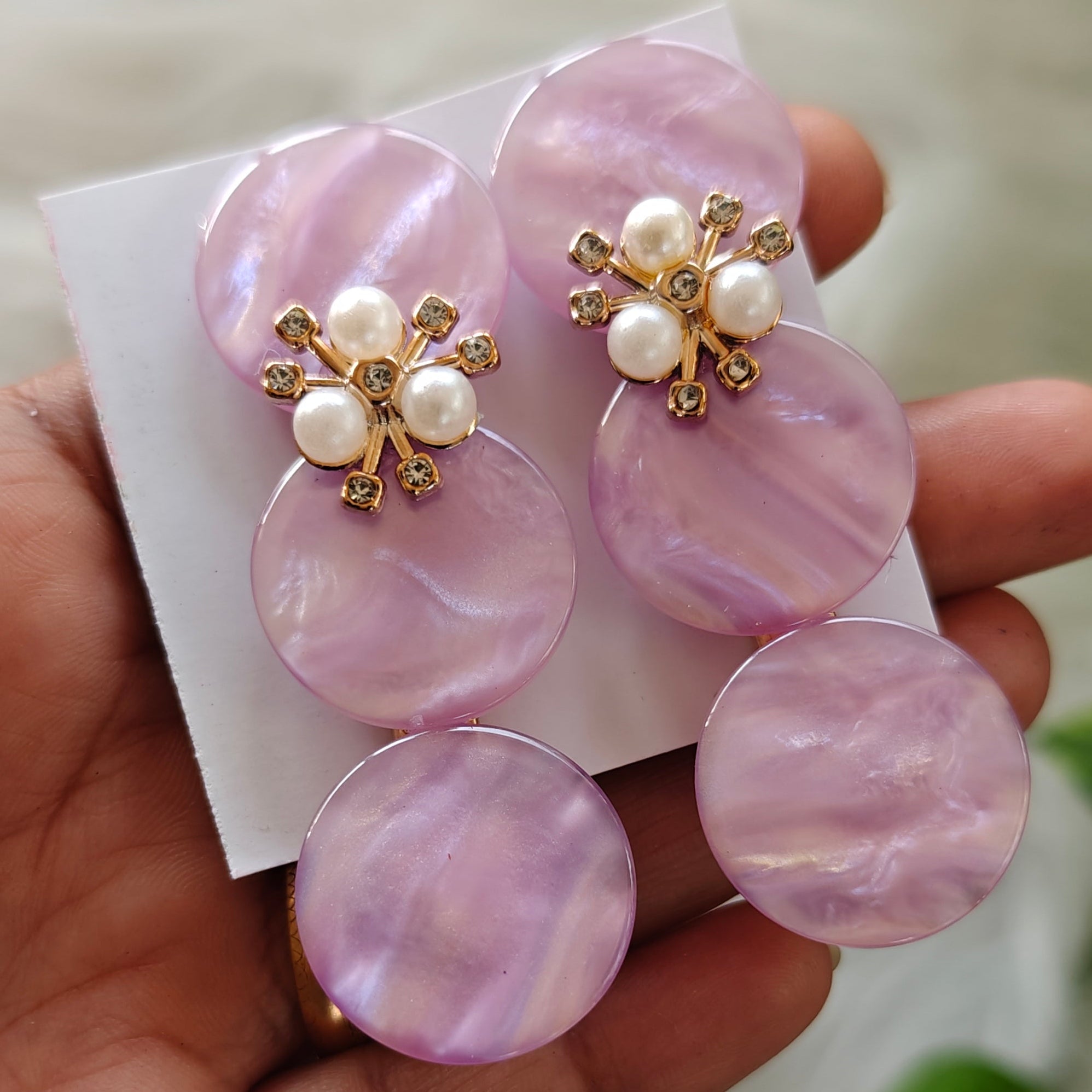 Cute Resin Round Hair Clip