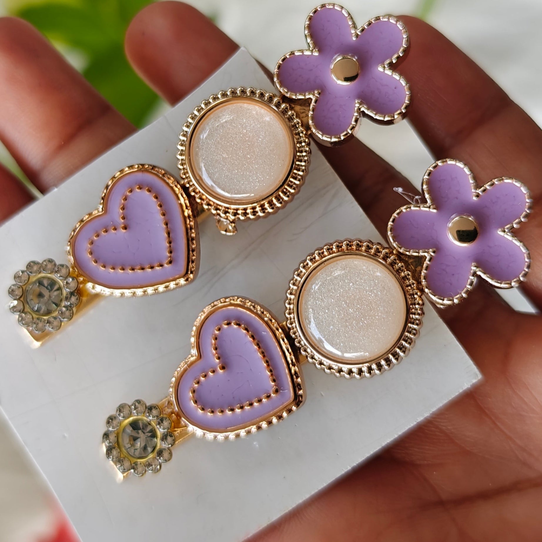 Cute Resin Hair Clips