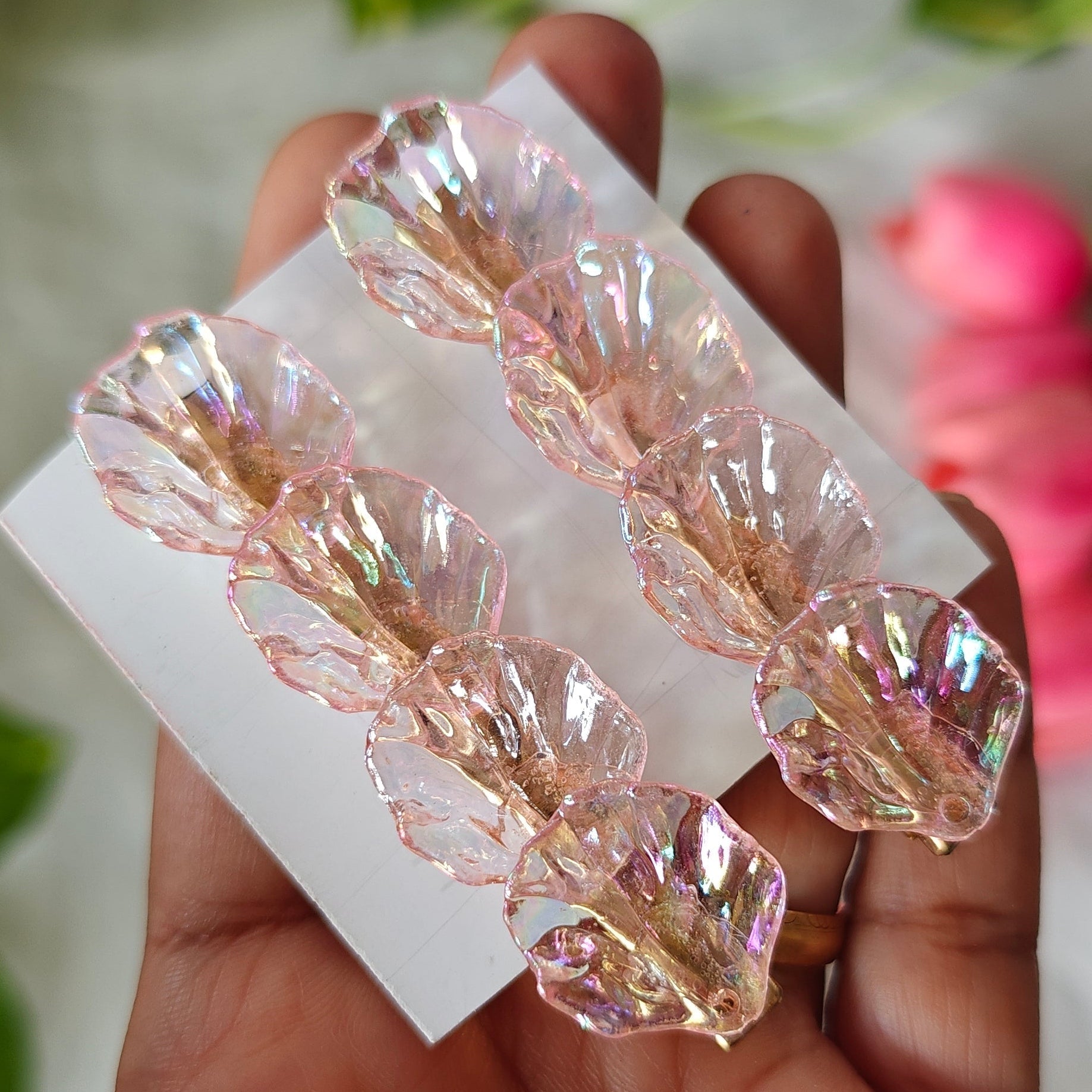 Crystal Flower Hair Clip