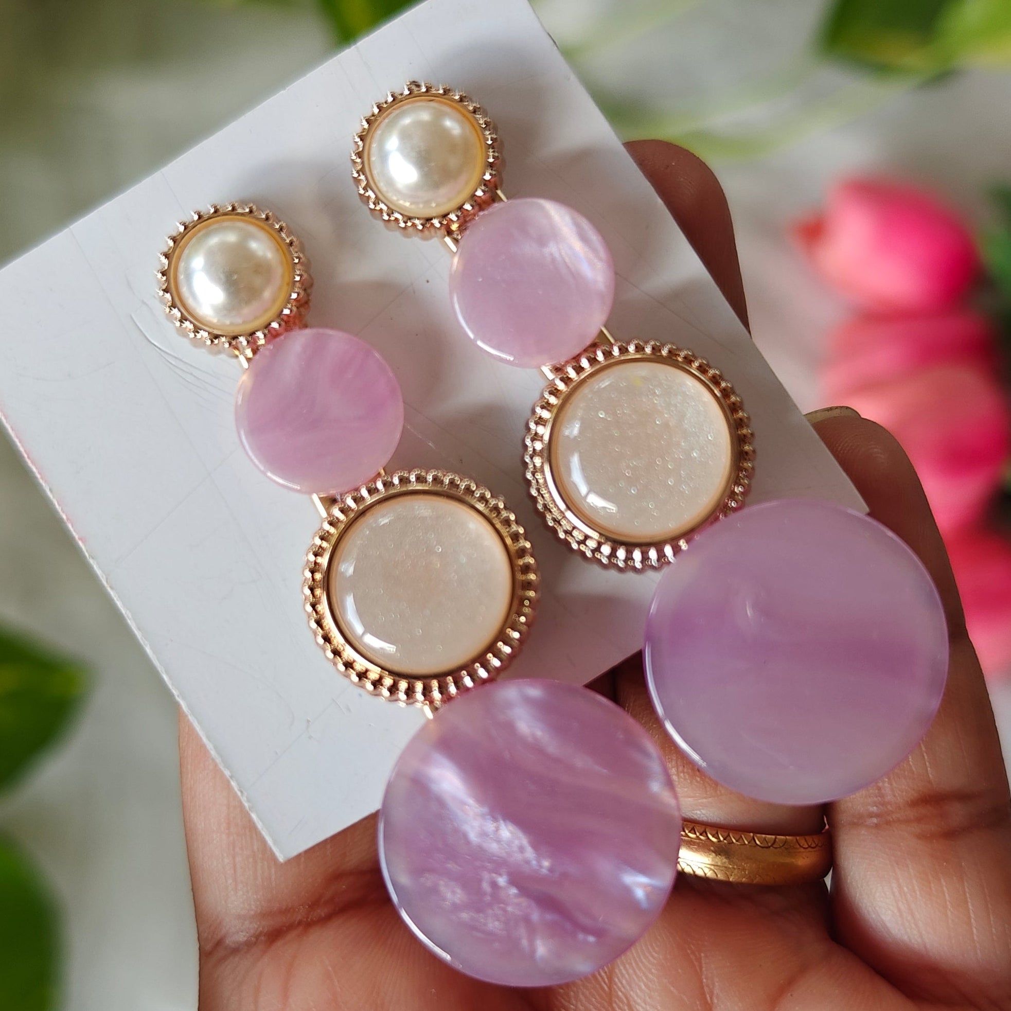Cute Resin Round Hair Clip