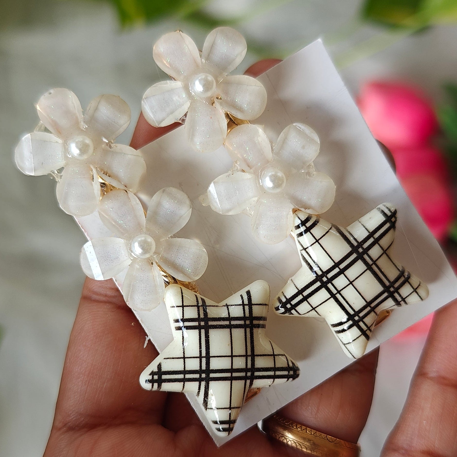 Cute Resin Hair Clips