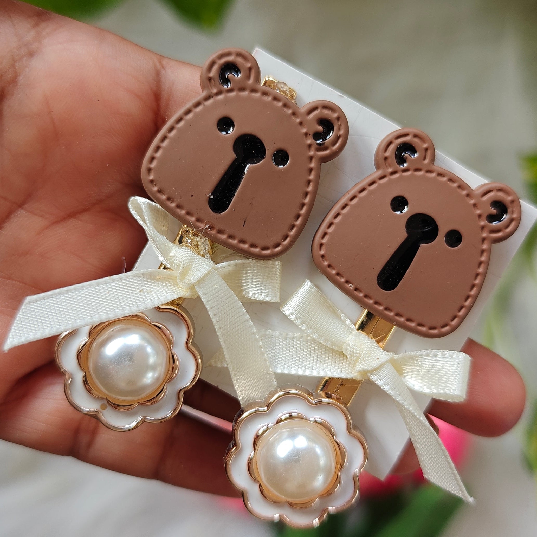 Cute Resin Hair Clips