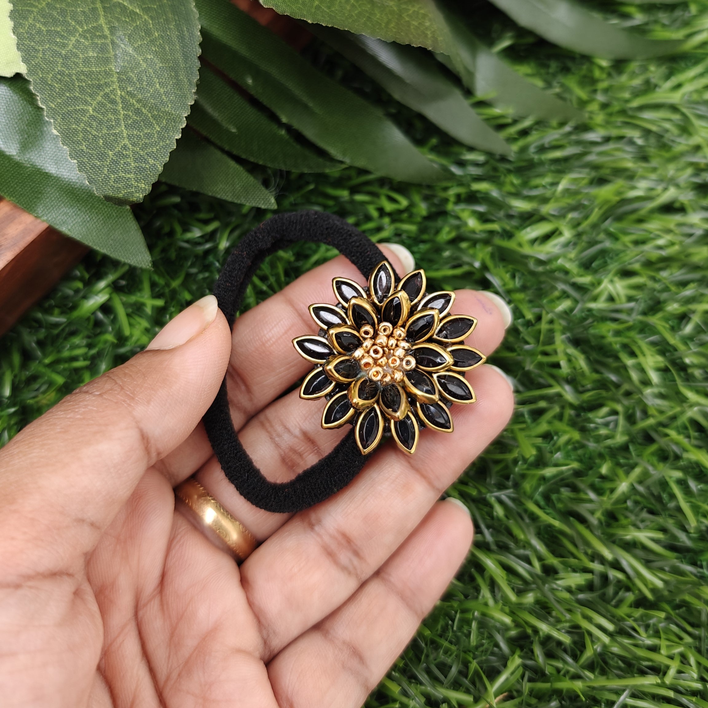 Traditional Floral Hair Band
