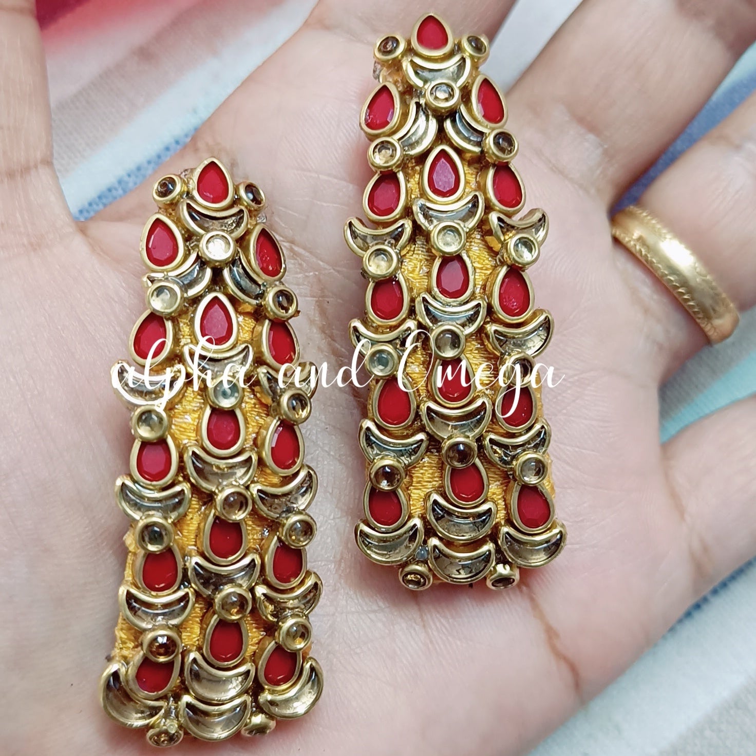 Traditional Floral kids Hair Clip