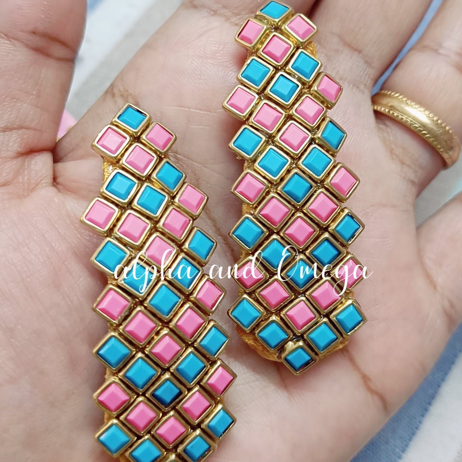 Traditional Floral kids Hair Clip