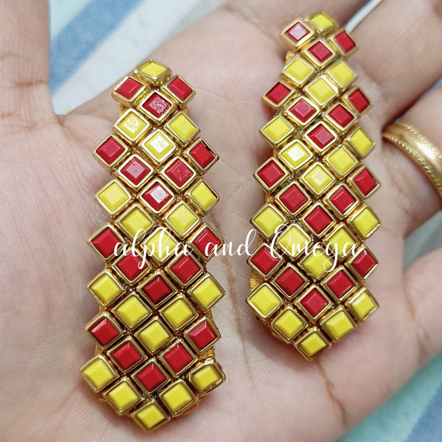 Traditional Floral kids Hair Clip
