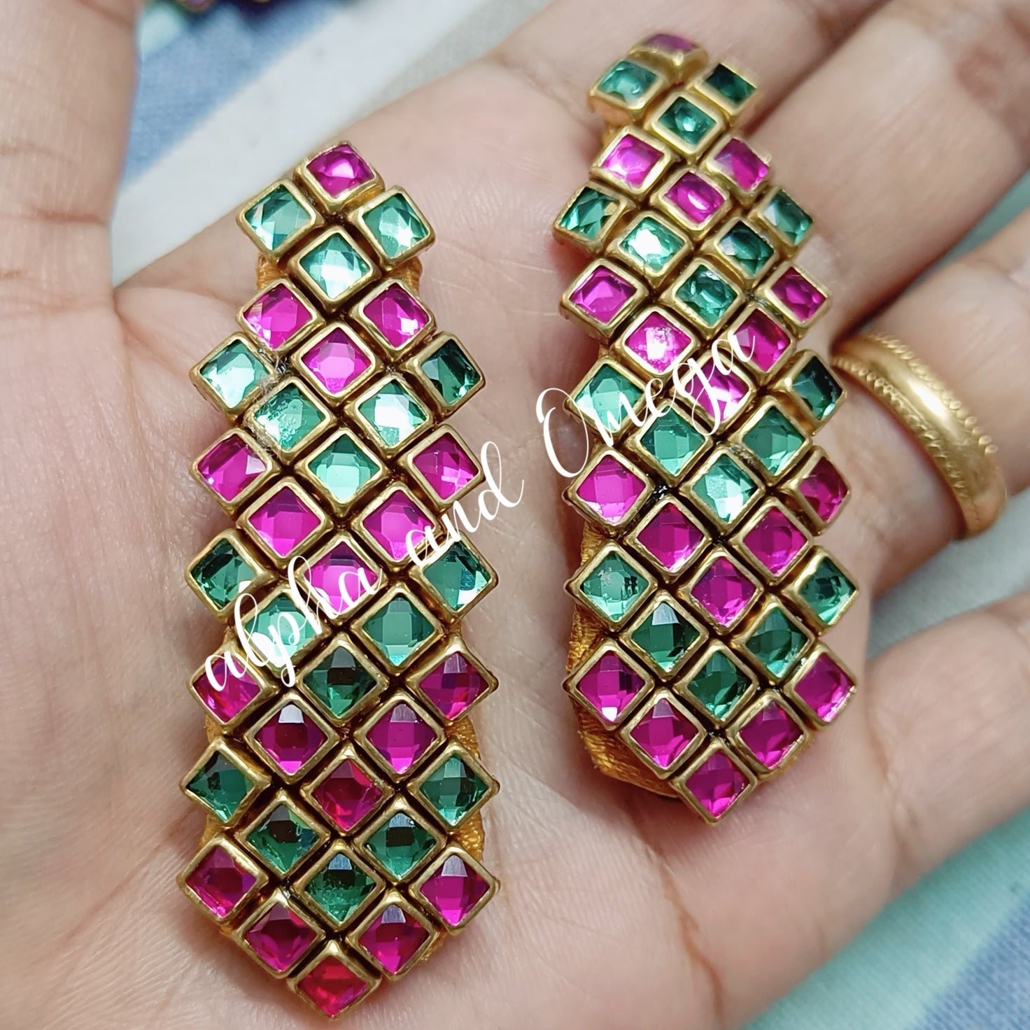 Traditional Floral kids Hair Clip