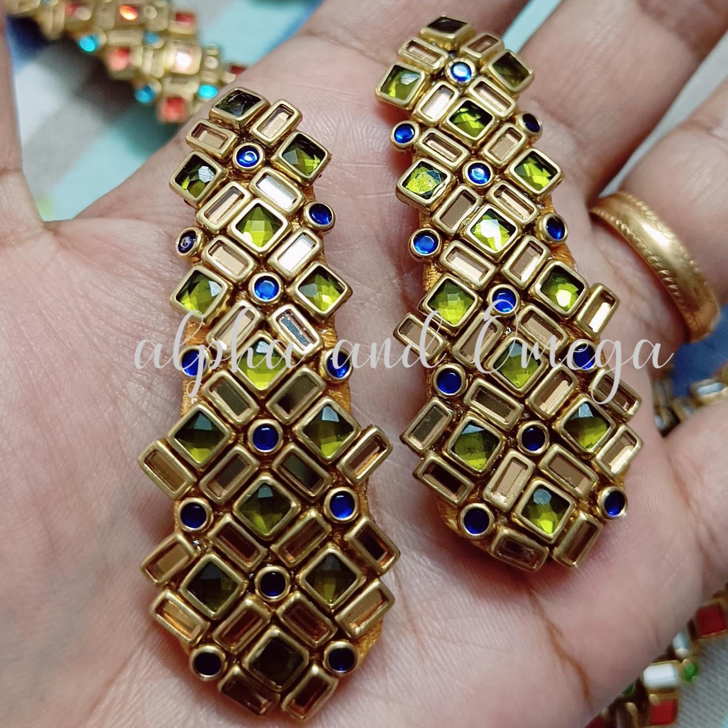 Traditional Floral kids Hair Clip