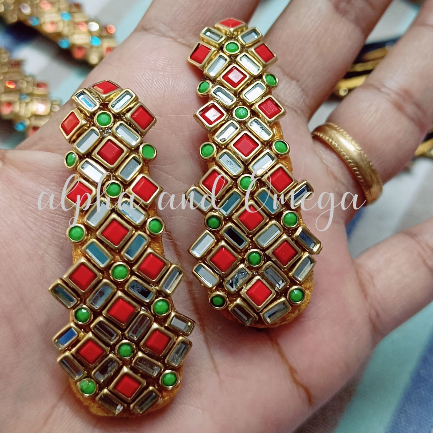 Traditional Floral kids Hair Clip