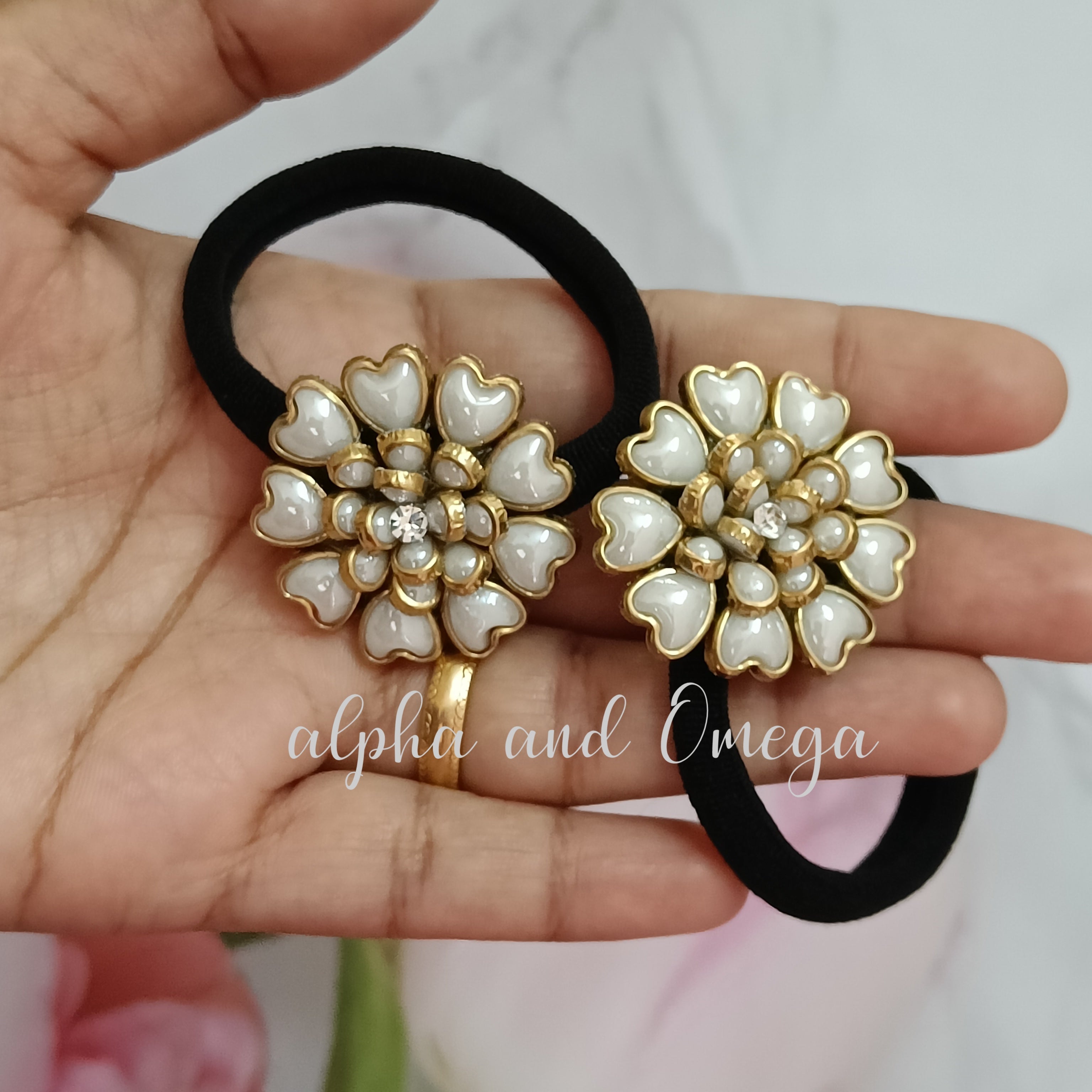 Traditional Floral Hair Band