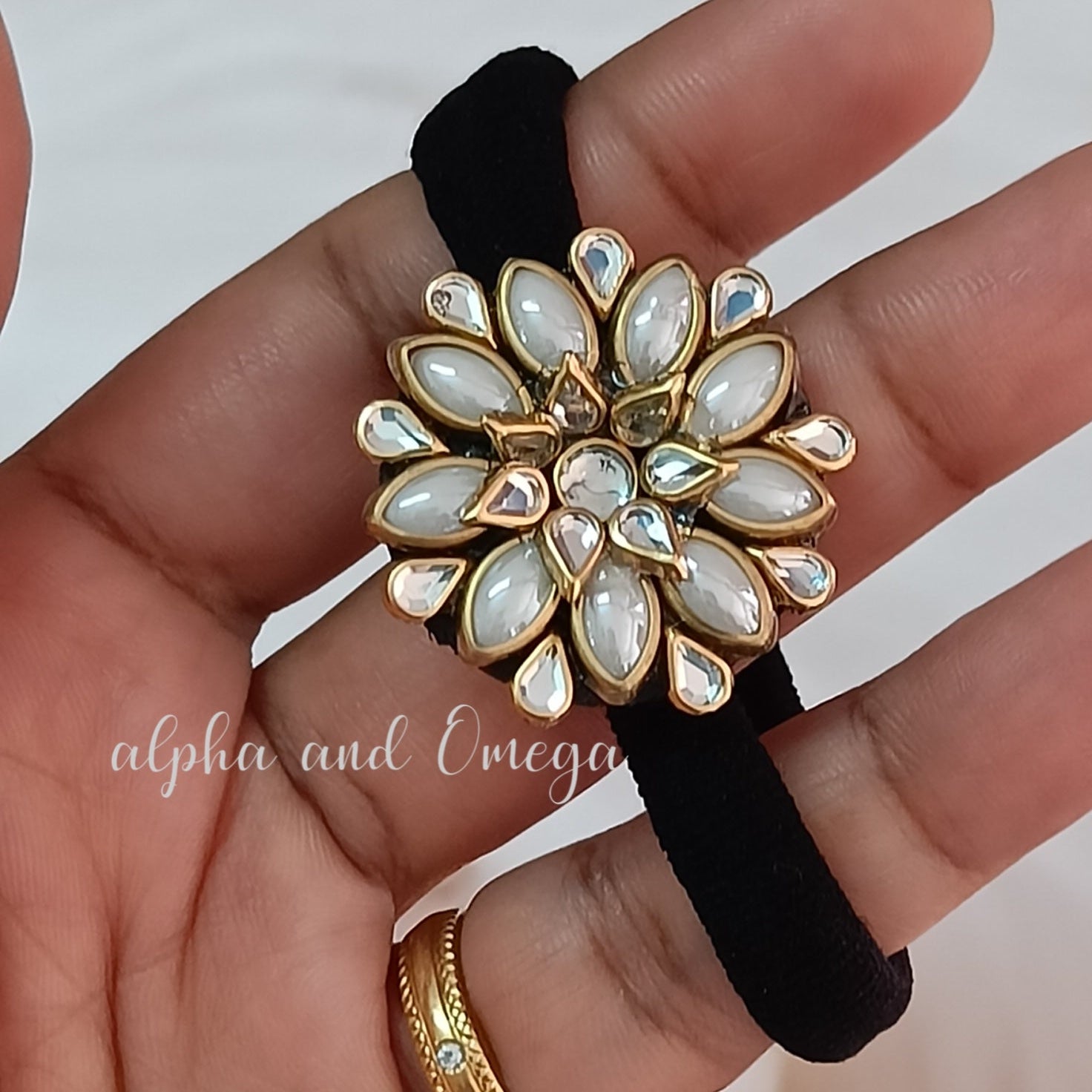 Traditional Floral Hair Band