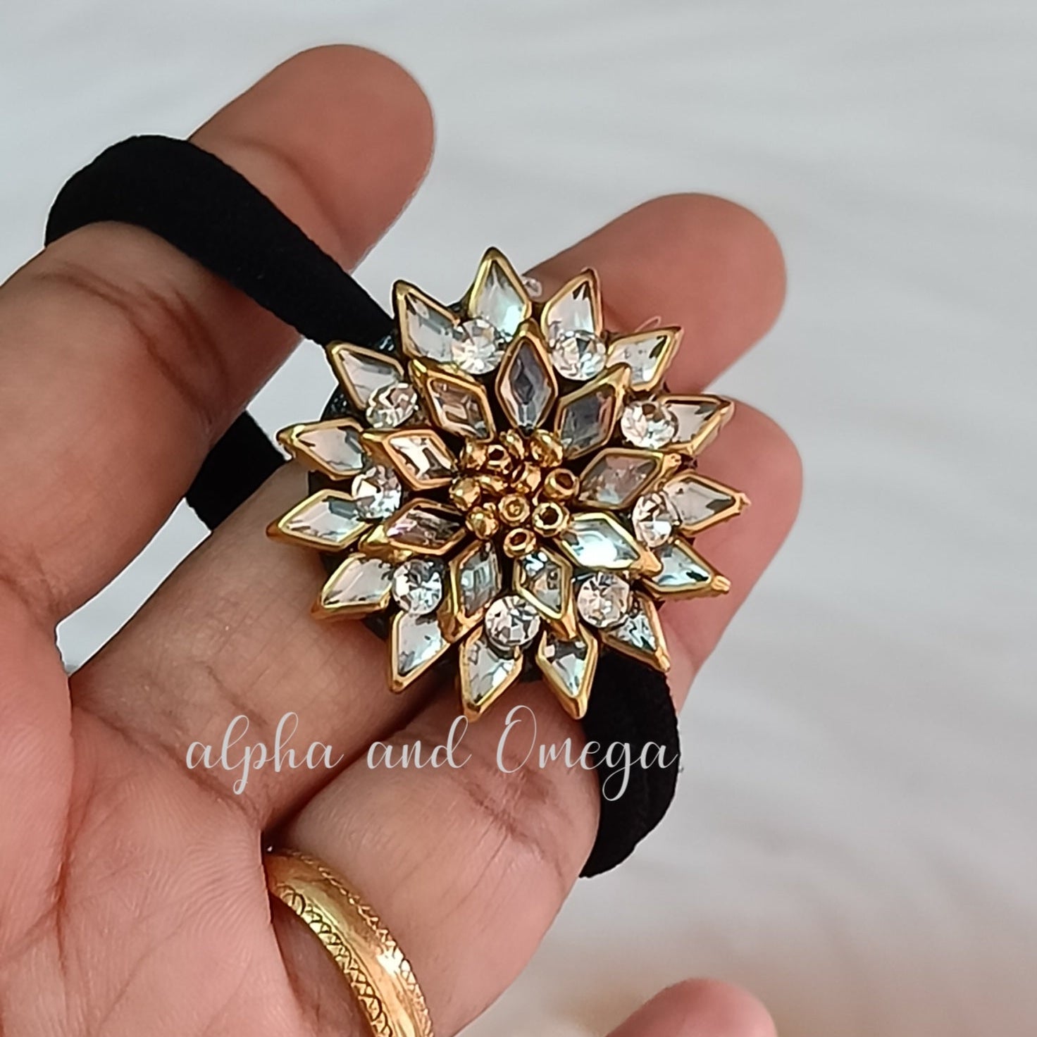 Traditional Floral Hair Band