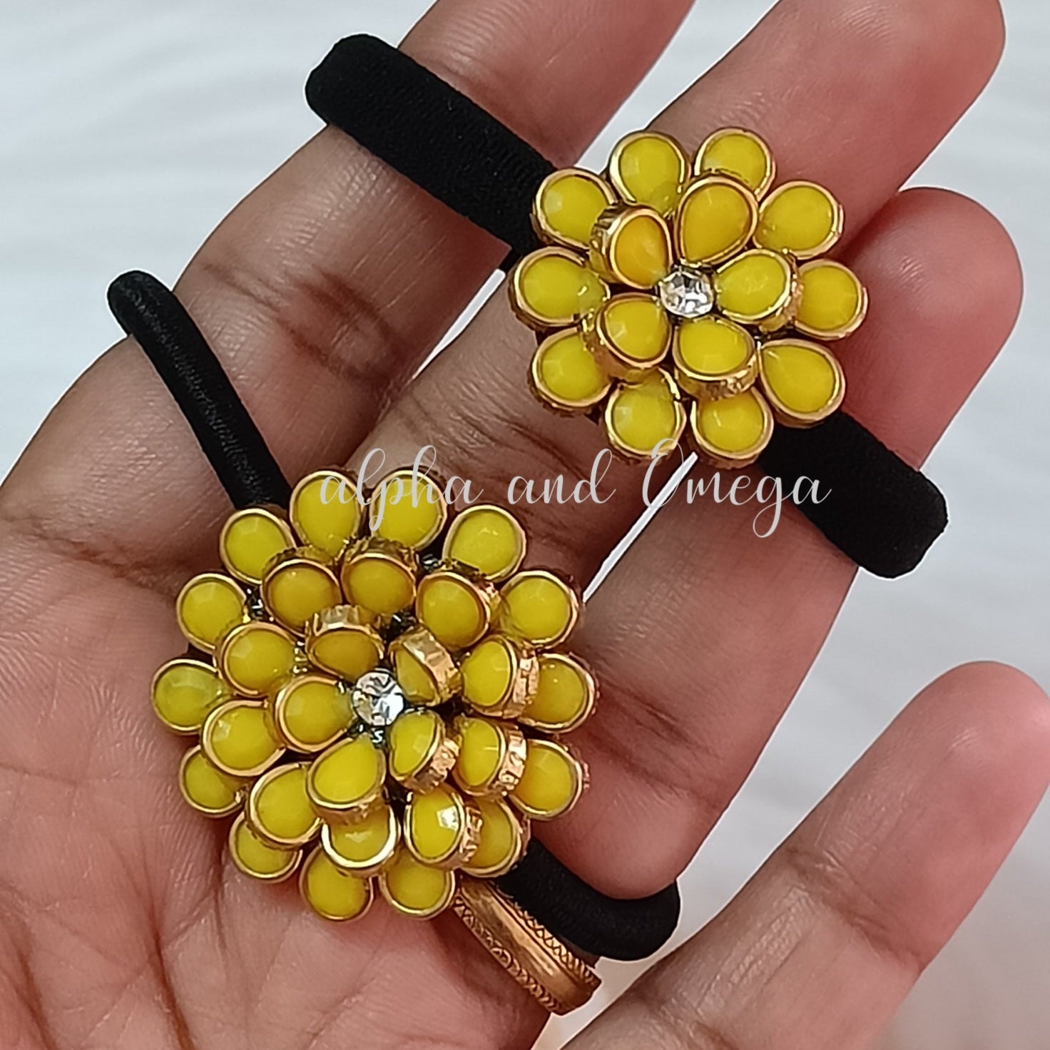 Traditional Floral Hair Band