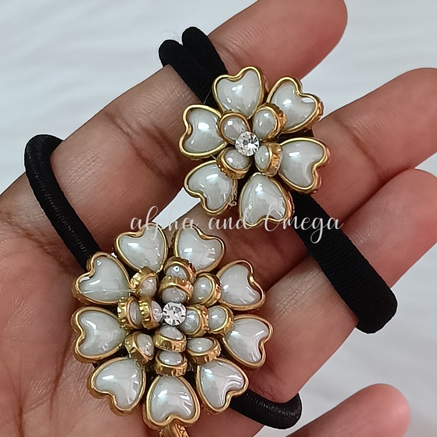 Traditional Floral Hair Band