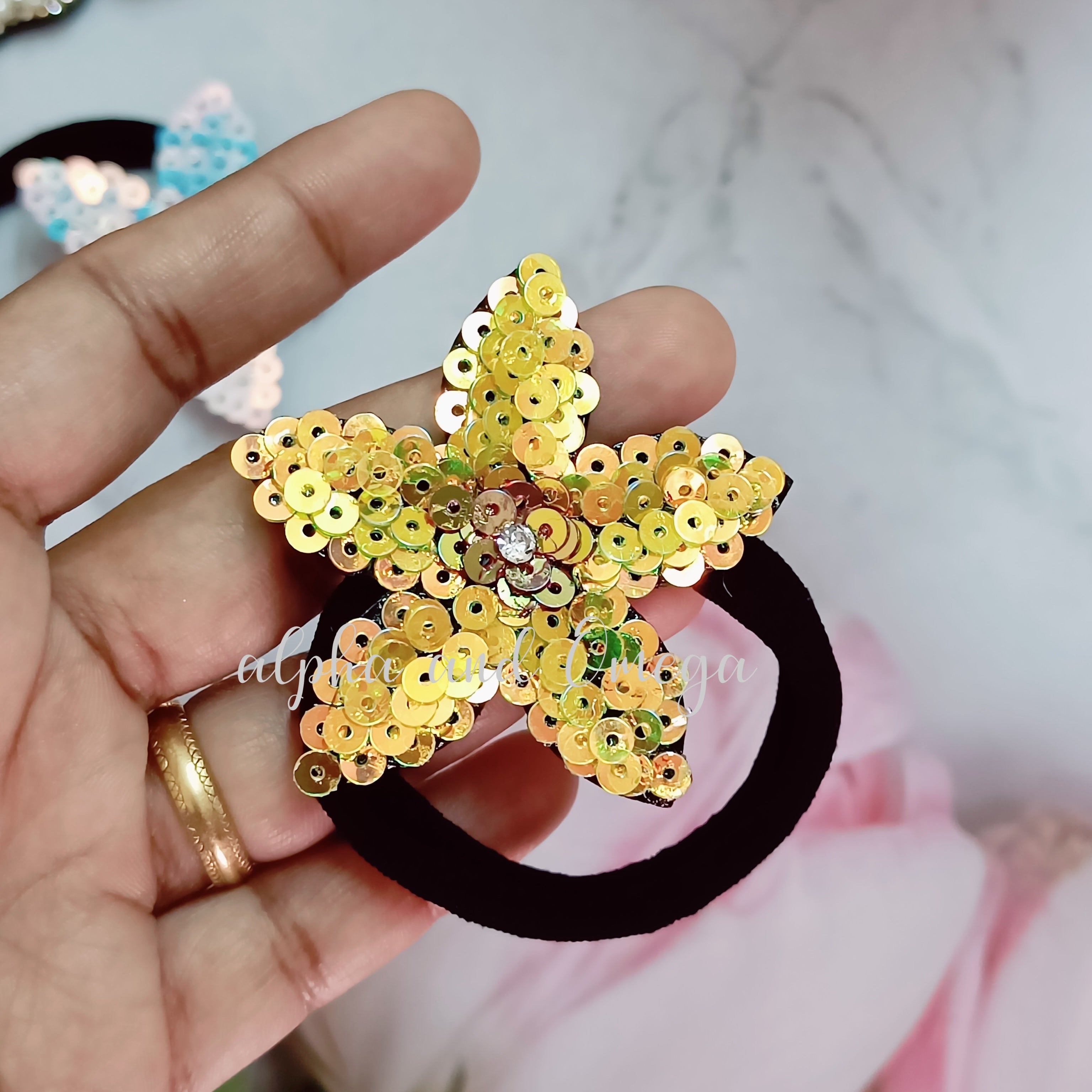 Traditional Floral Hair Band6