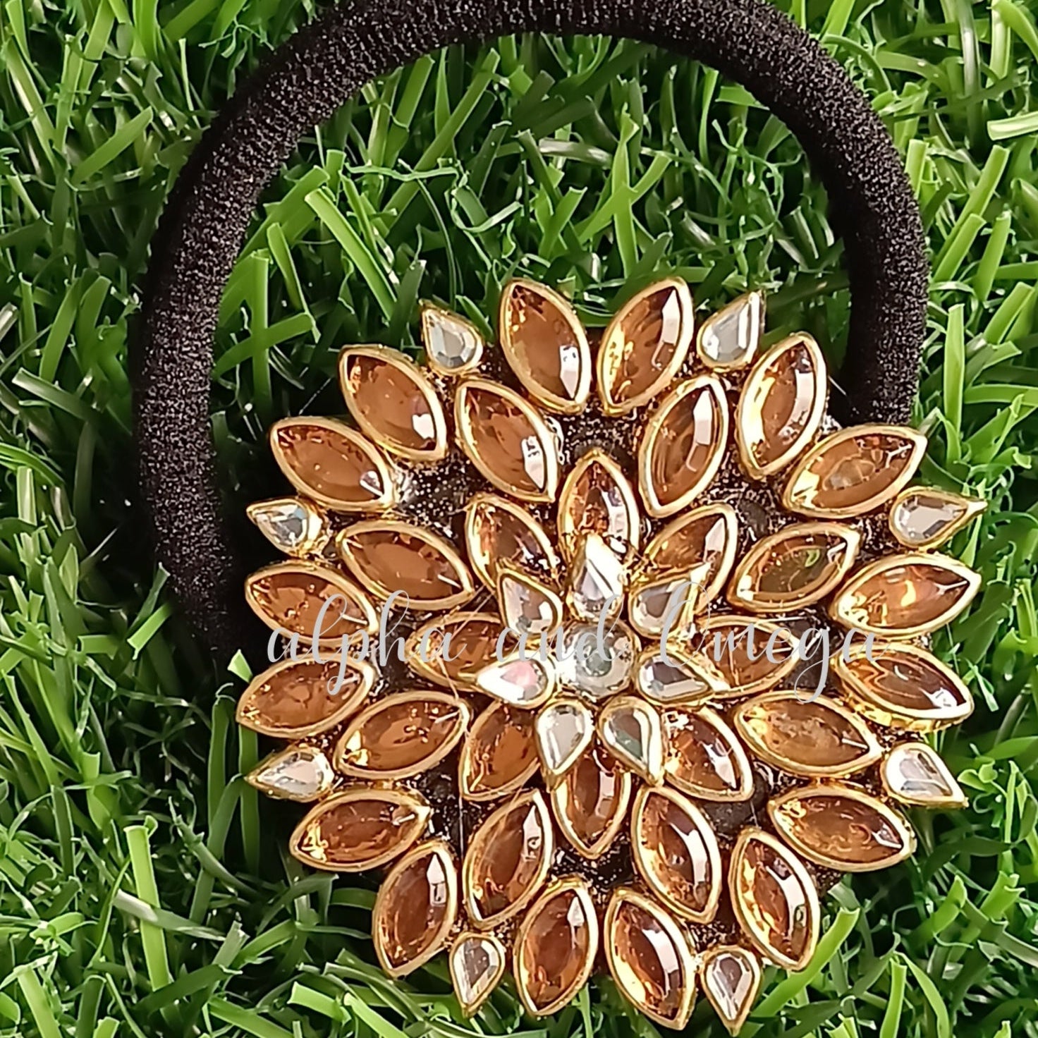 Traditional Floral Hair Band
