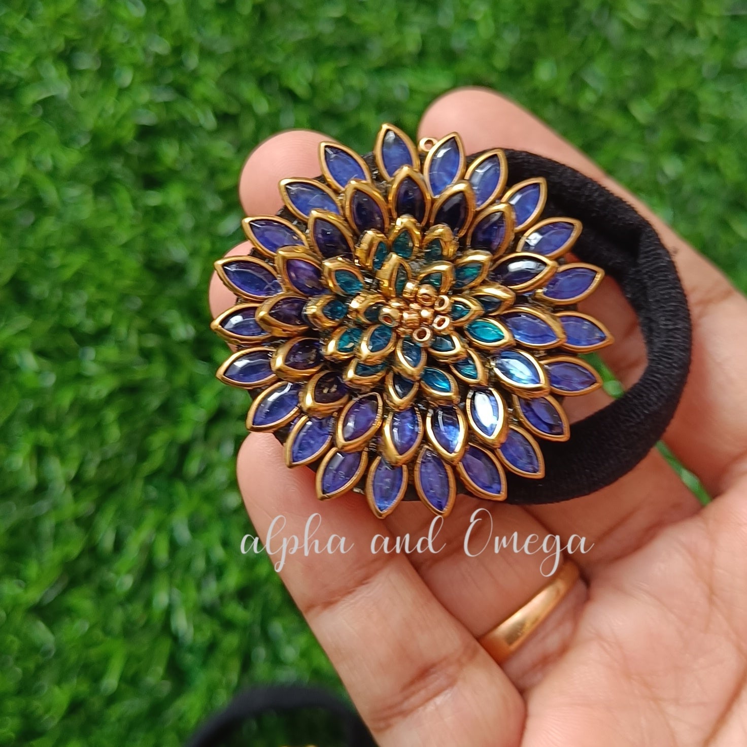Traditional Floral Hair Band