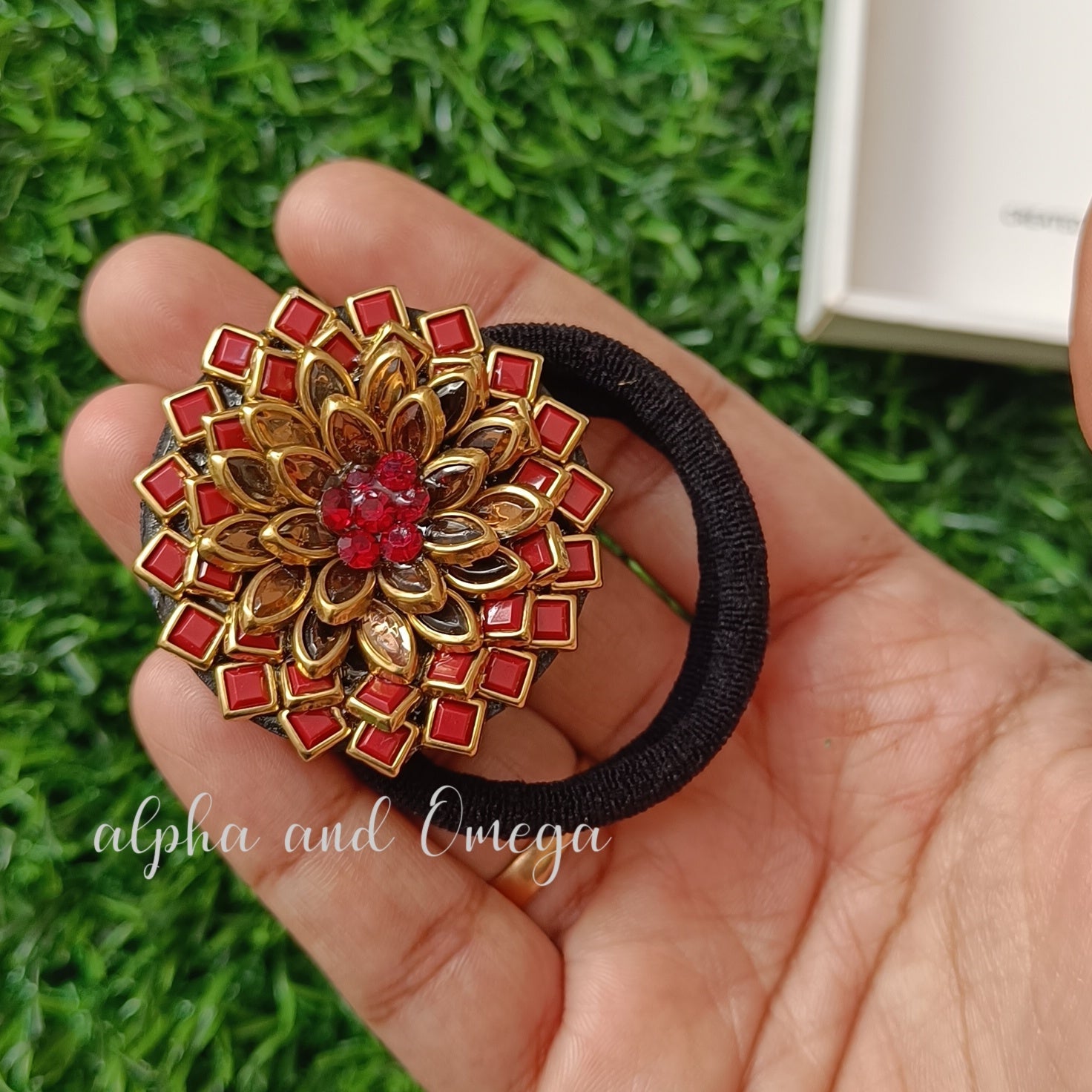 Traditional Floral Hair Band