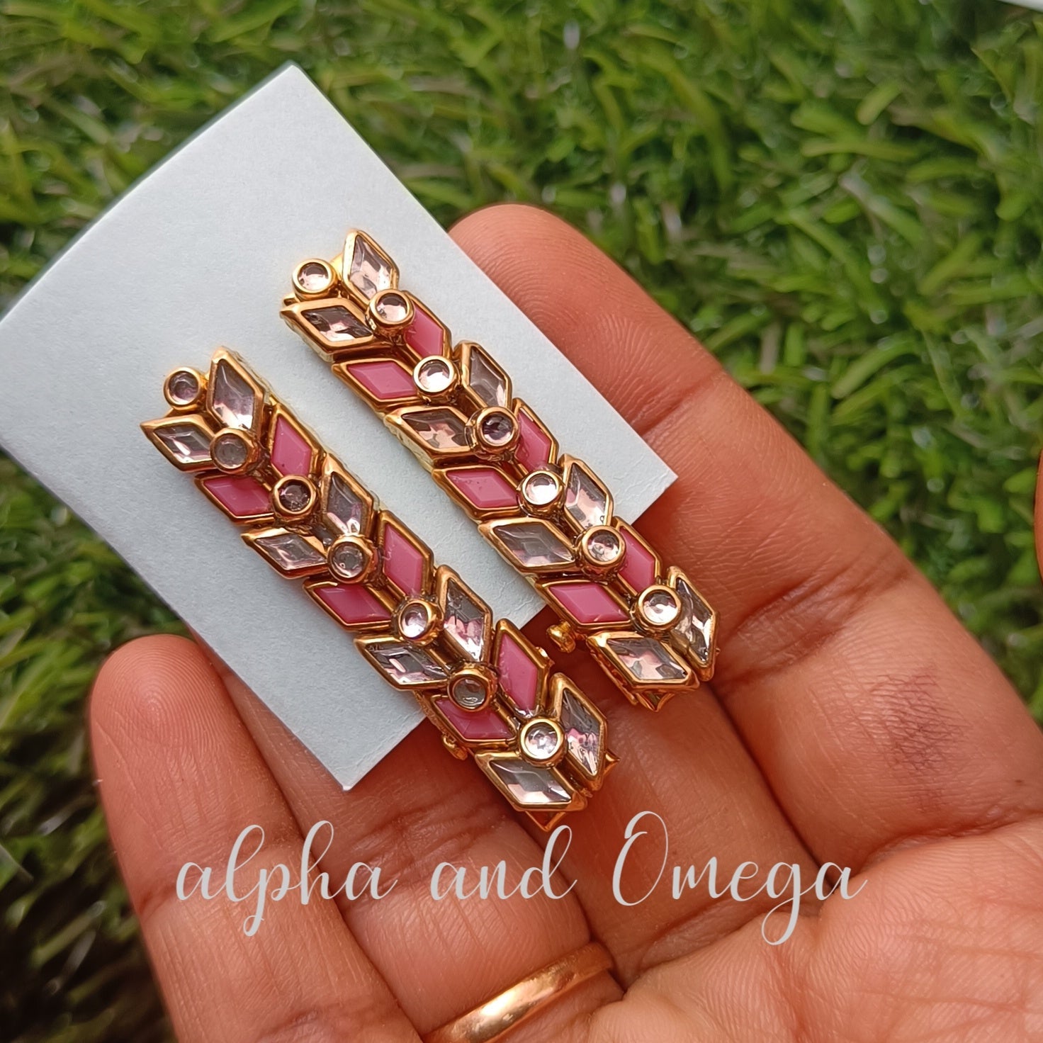 Traditional Floral Kids Hair Clips