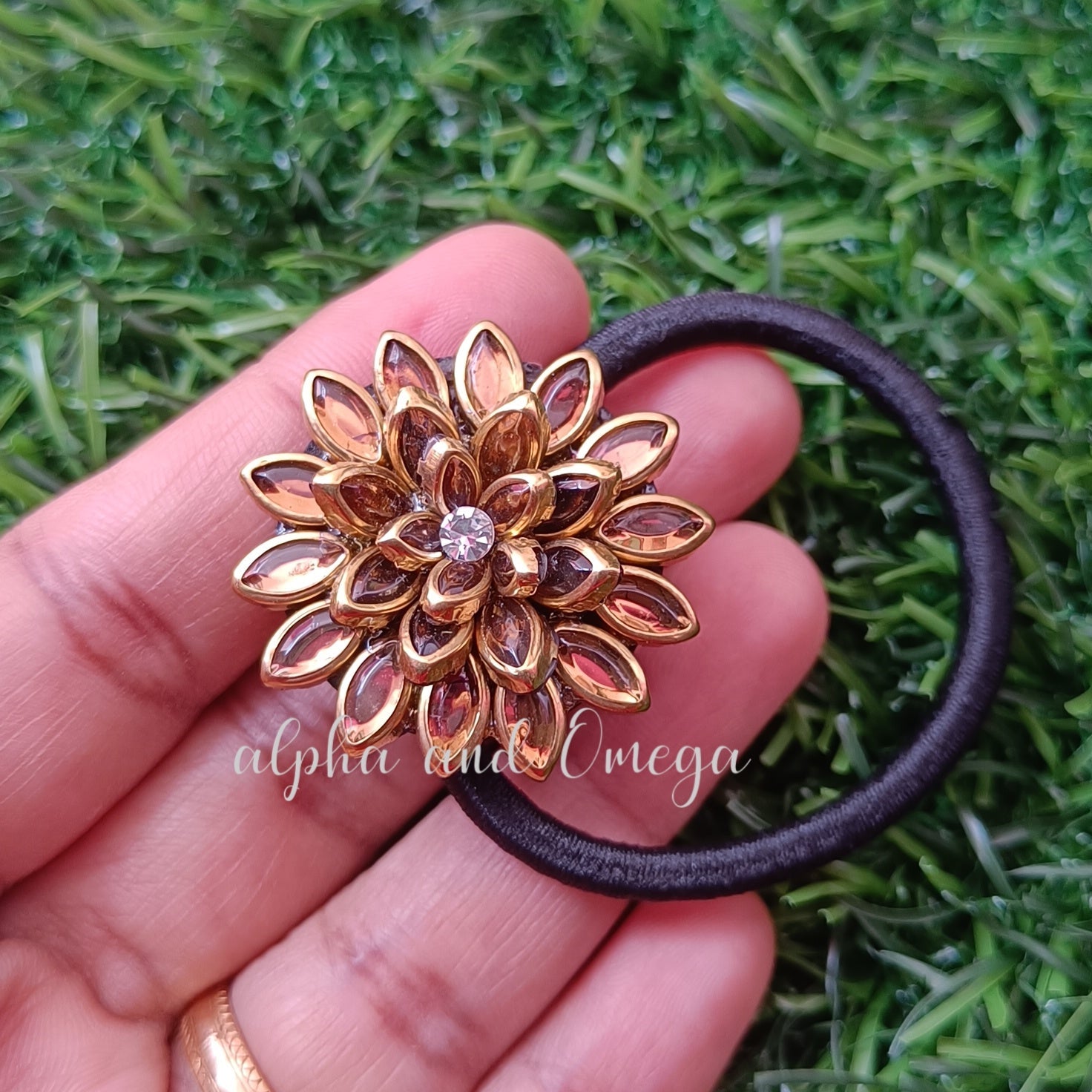 Traditional Floral Hair Band