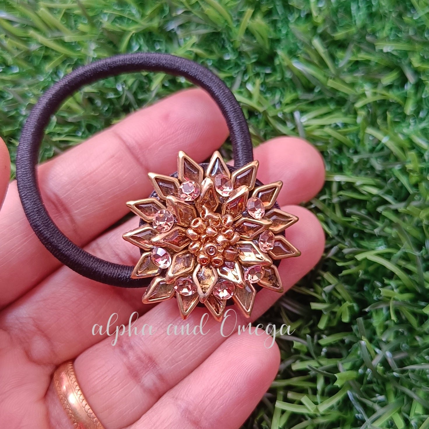 Traditional Floral Hair Band