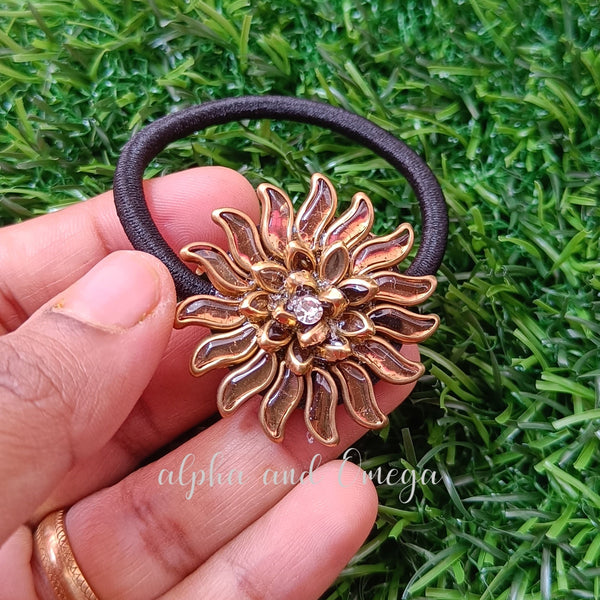 Traditional Floral Hair Band