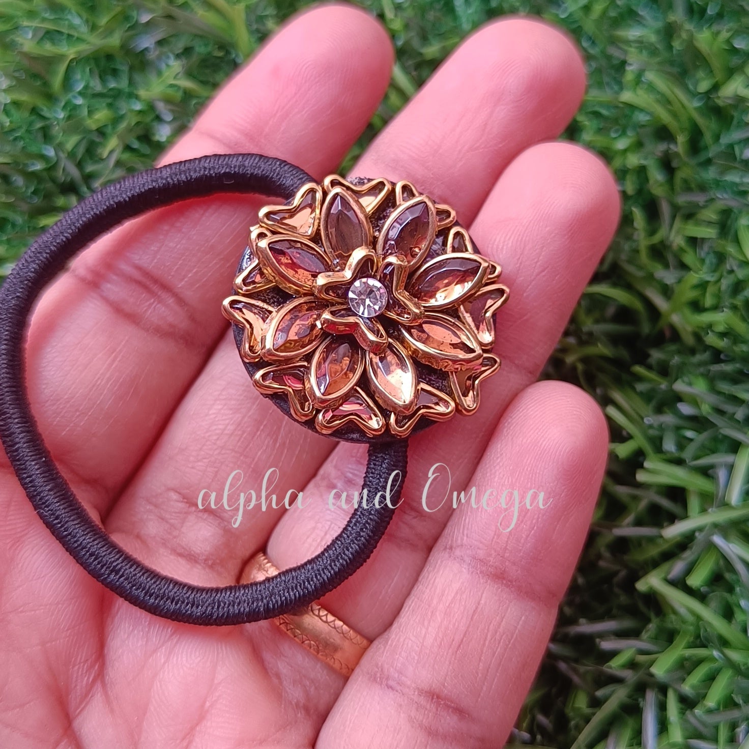 Traditional Floral Hair Band
