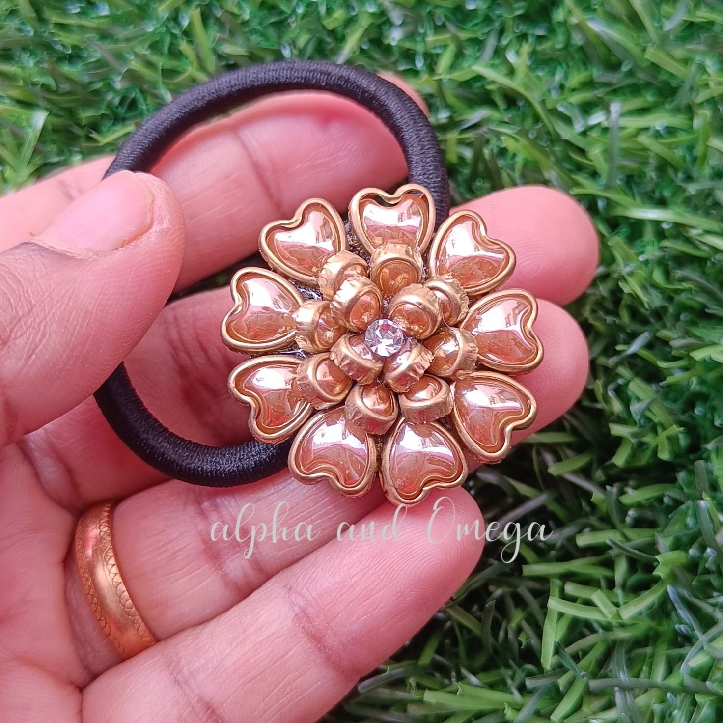 Traditional Floral Hair Band