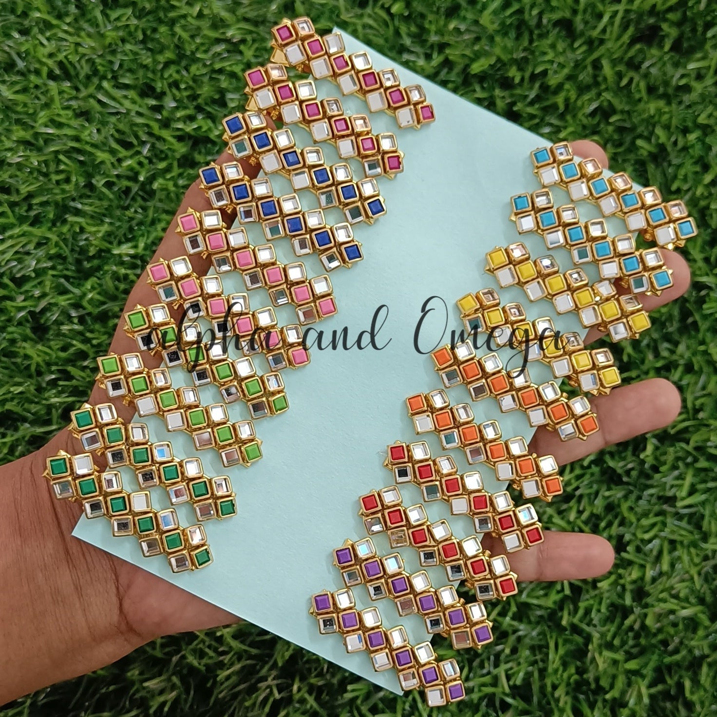 Traditional Floral Kids Hair Clips`