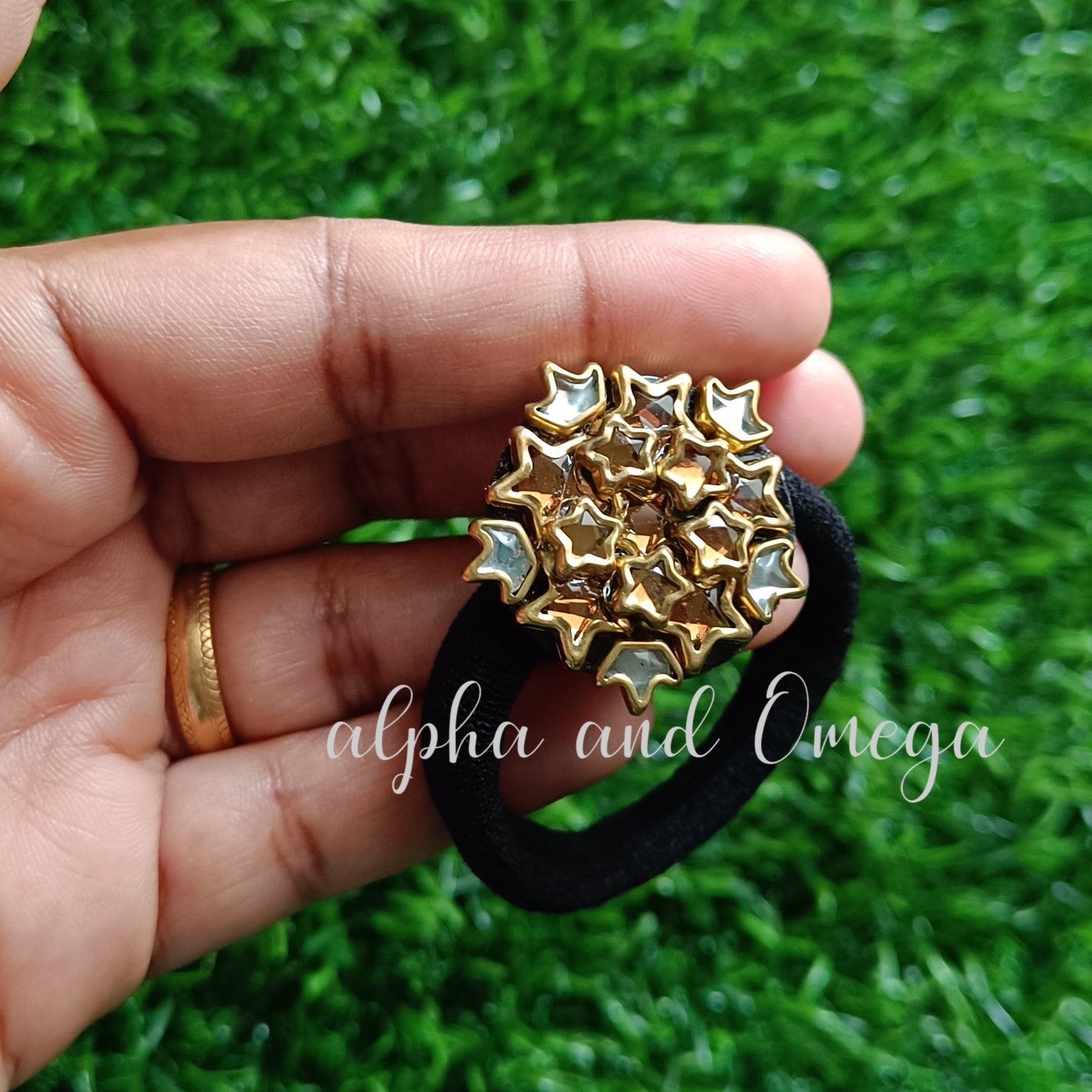 Traditional Floral Hair Band