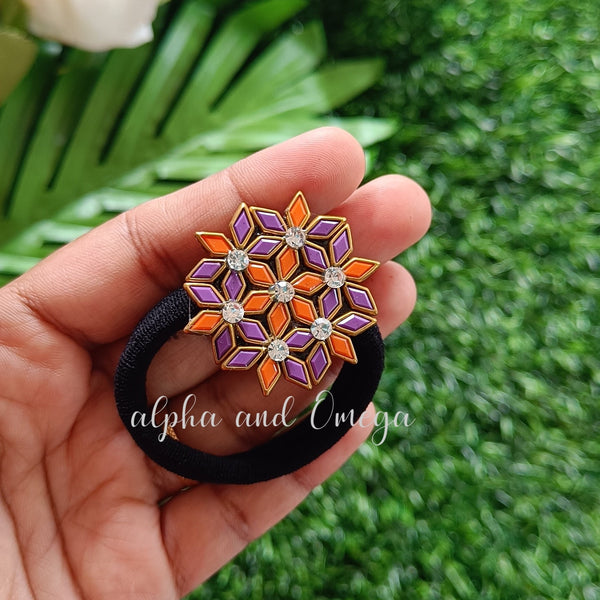 Traditional Floral Hair Band